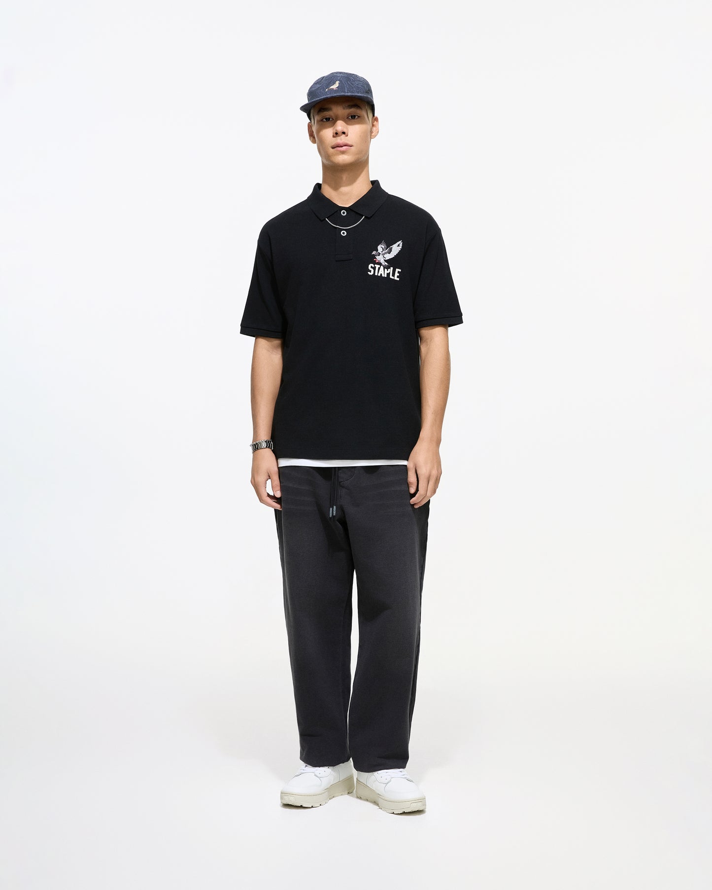 Flying Pigeon Polo - Knit Sht | Staple Pigeon