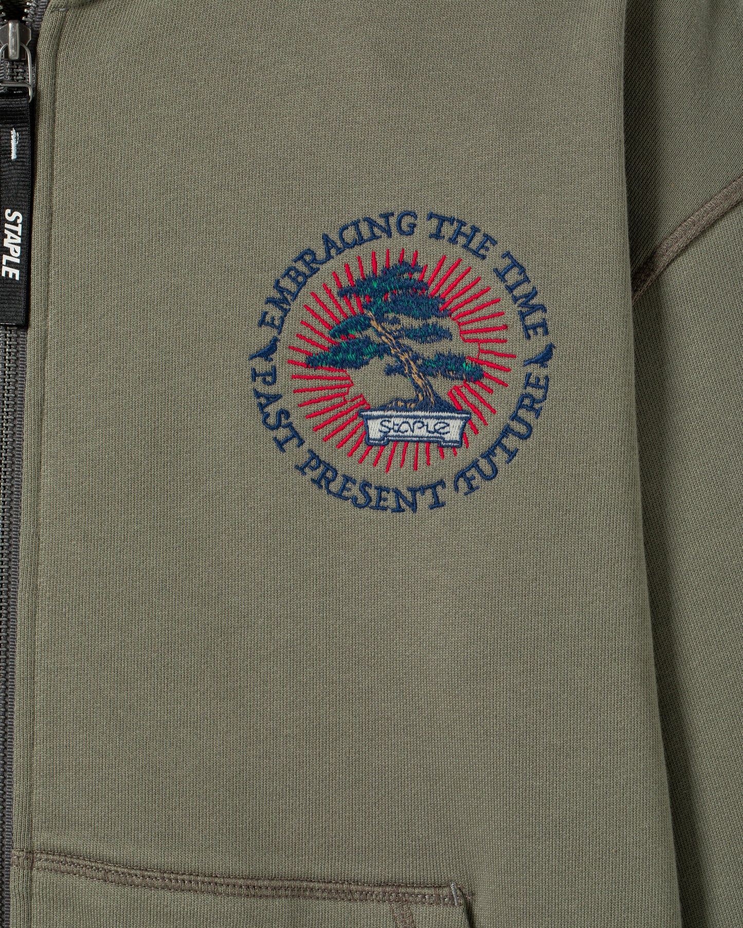 Bonsai Zip Up - Full Zip Hoodie | Staple Pigeon