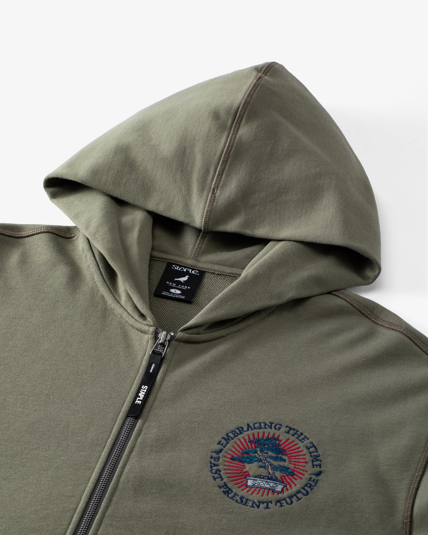 Bonsai Zip Up - Full Zip Hoodie | Staple Pigeon