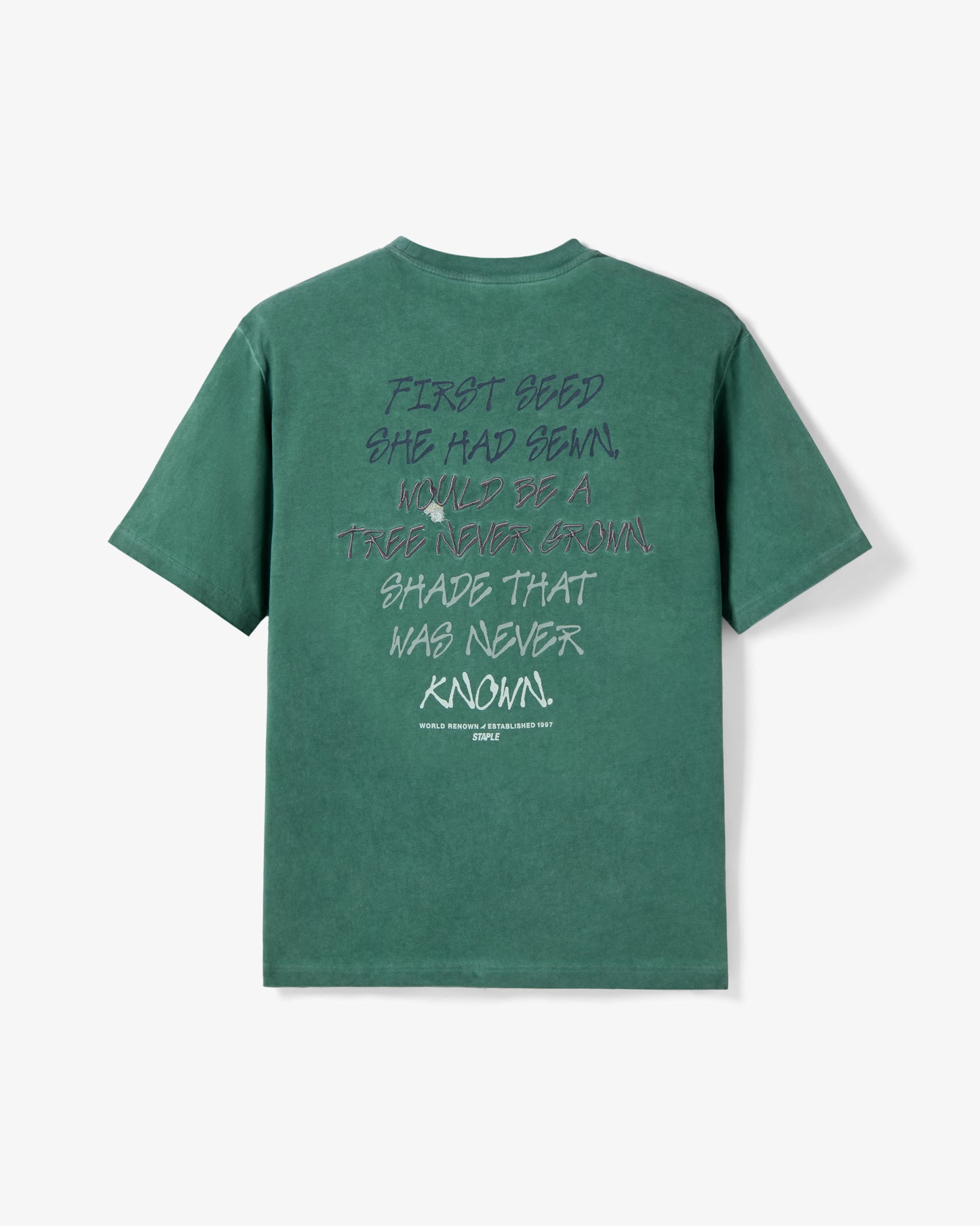 Evergreen Washed Tee - SS Tee | Staple Pigeon