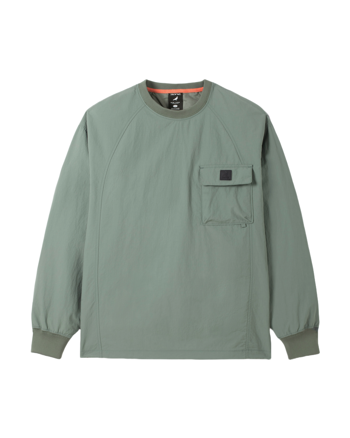 Beekman Nylon L/S Shirt - LS Tee | Staple Pigeon