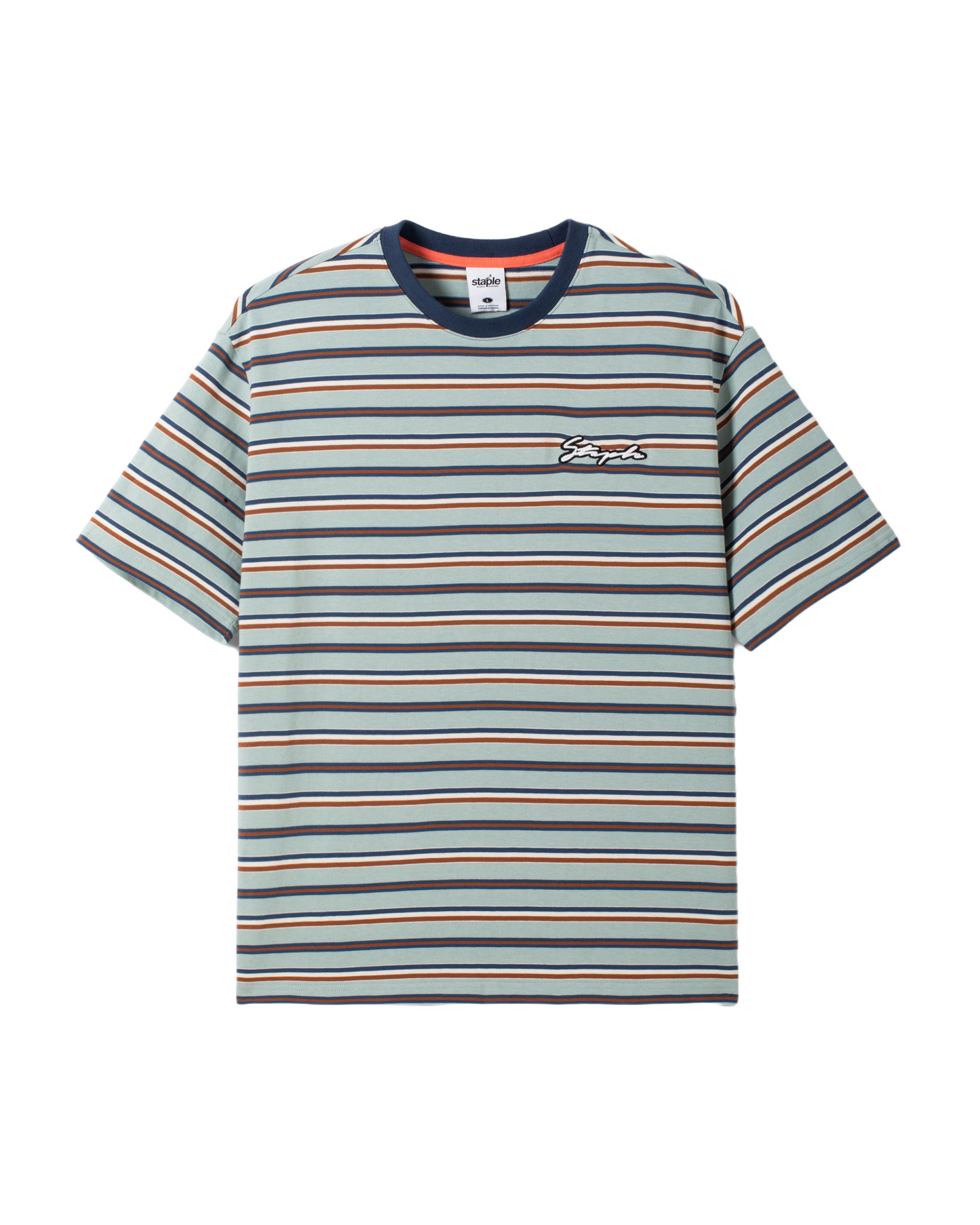 Carlyle Striped Tee - SS Tee | Staple Pigeon
