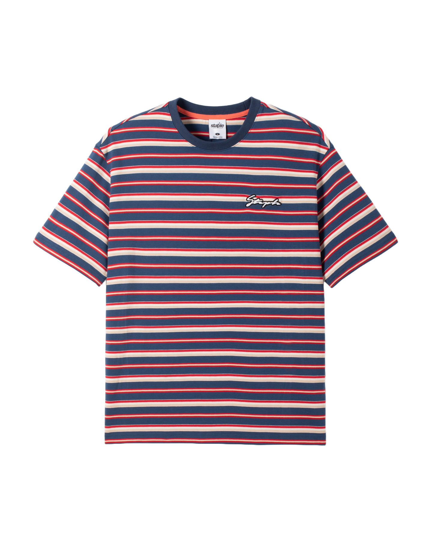 Carlyle Striped Tee - SS Tee | Staple Pigeon