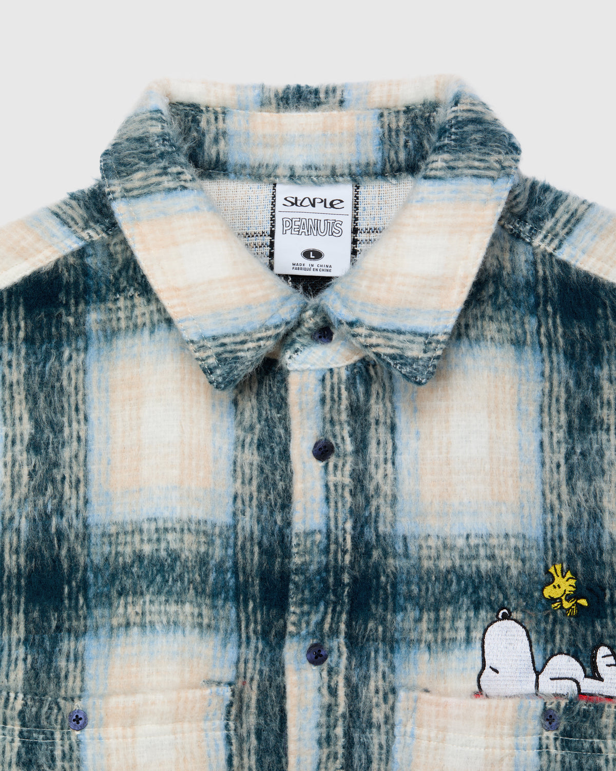 Staple x Peanuts Heavy Flannel - LS Woven | Staple Pigeon