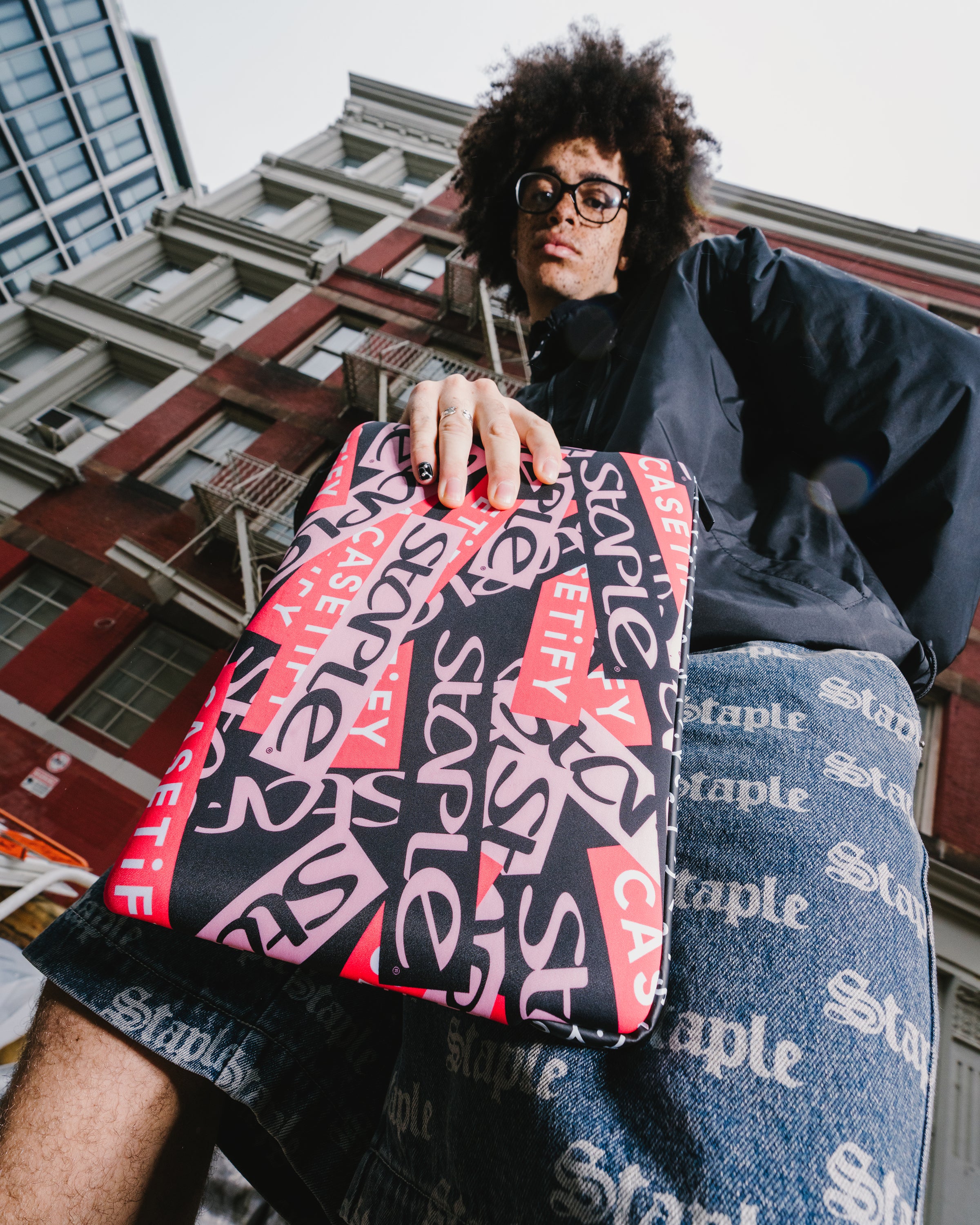 Logo Logo Laptop Sleeve 13in - Tech Goods | Staple Pigeon