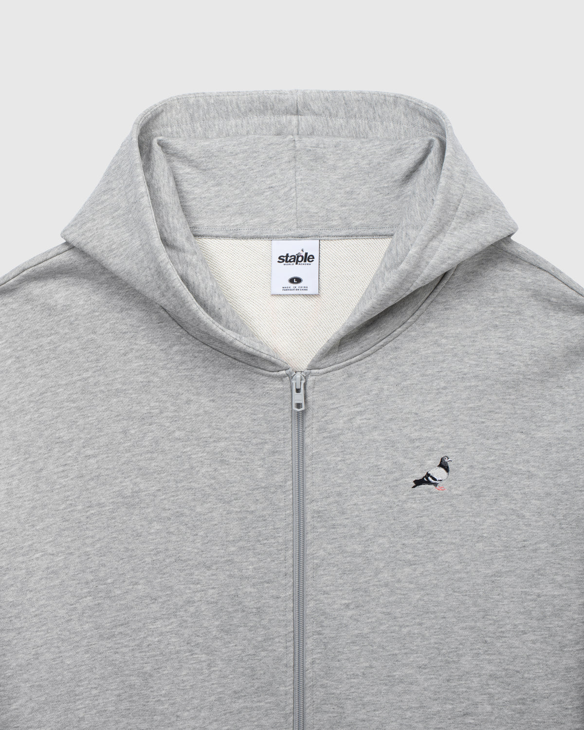 Pigeon Logo Zip Up - Full Zip Hoodie | Staple Pigeon