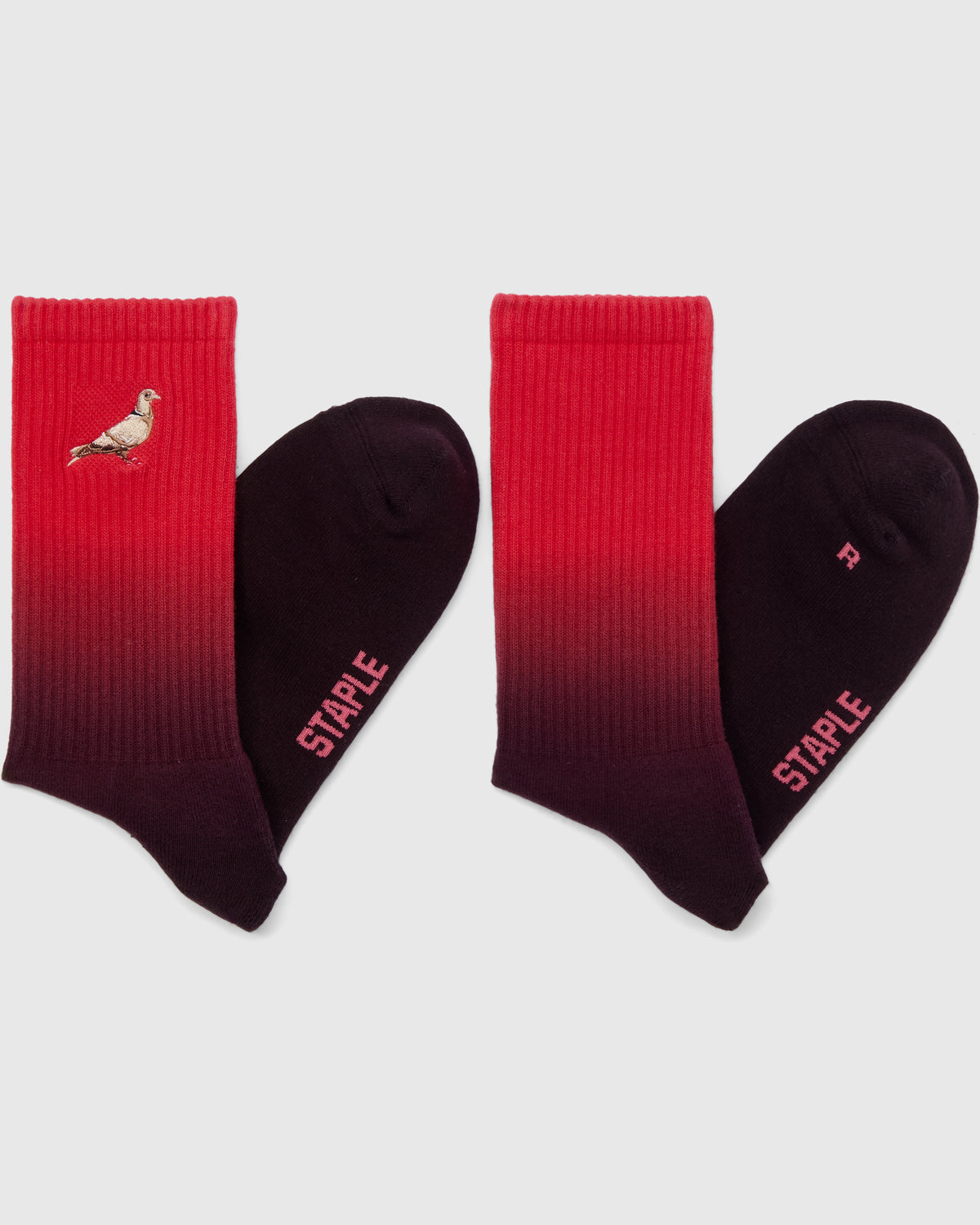 Pigeon Logo Fade Sock - Crewsock | Staple Pigeon