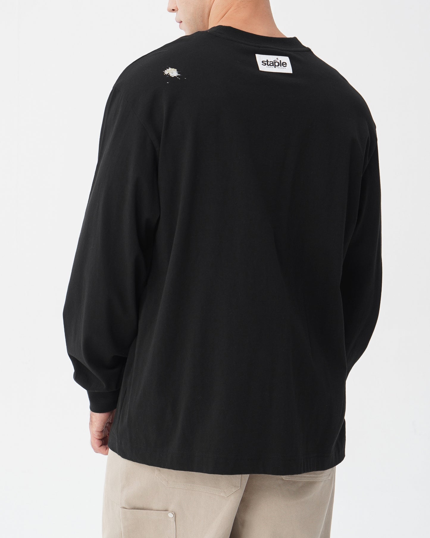 L/S Emb Pigeon Tee - LS Tee | Staple Pigeon