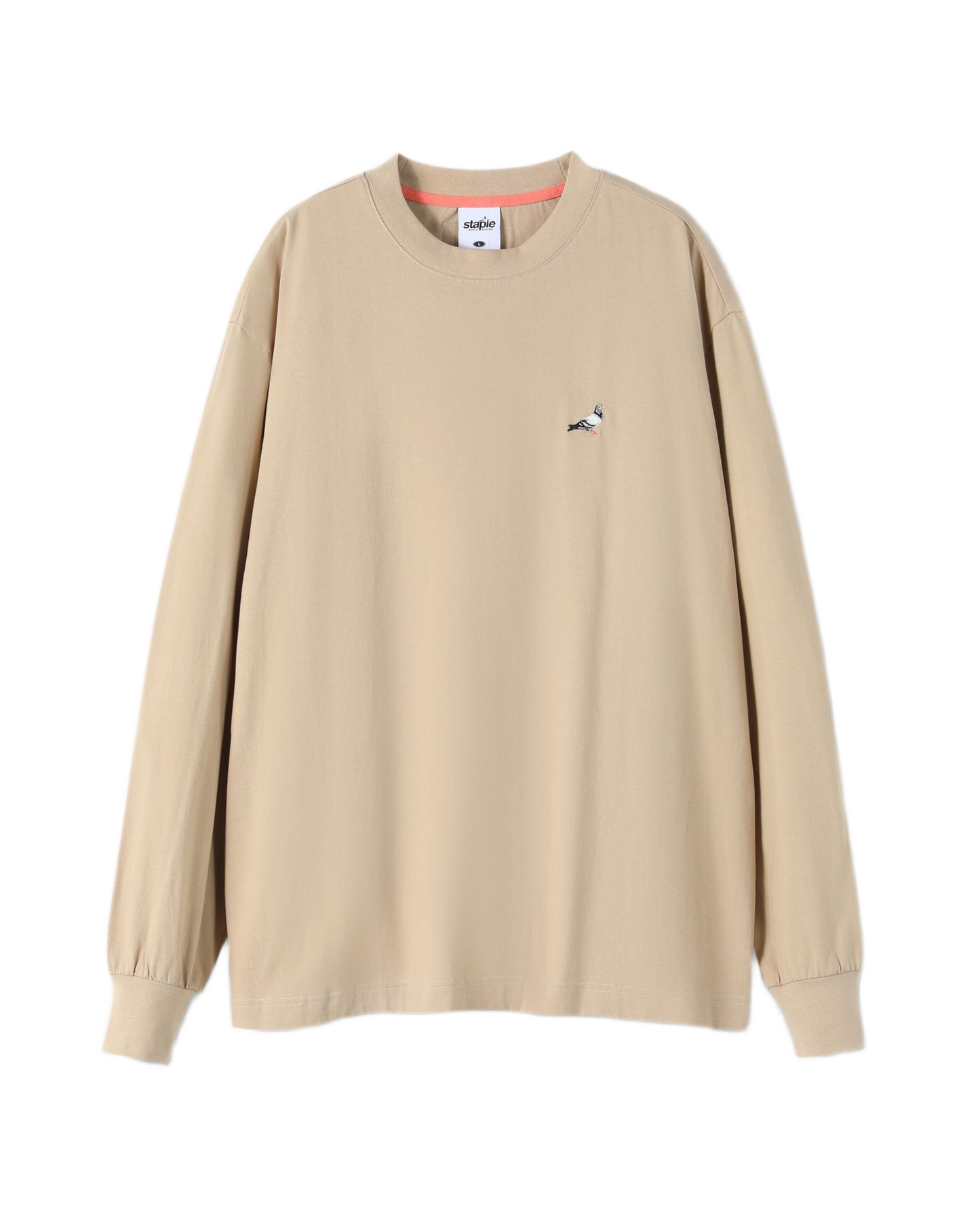 L/S Emb Pigeon Tee