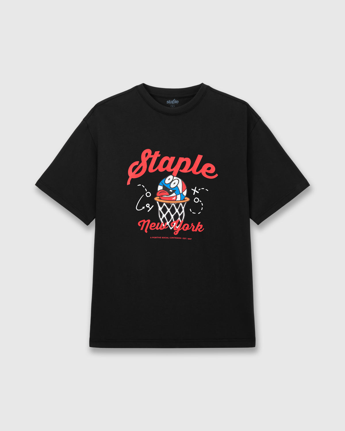 NY Basketball Tee - SS Tee | Staple Pigeon