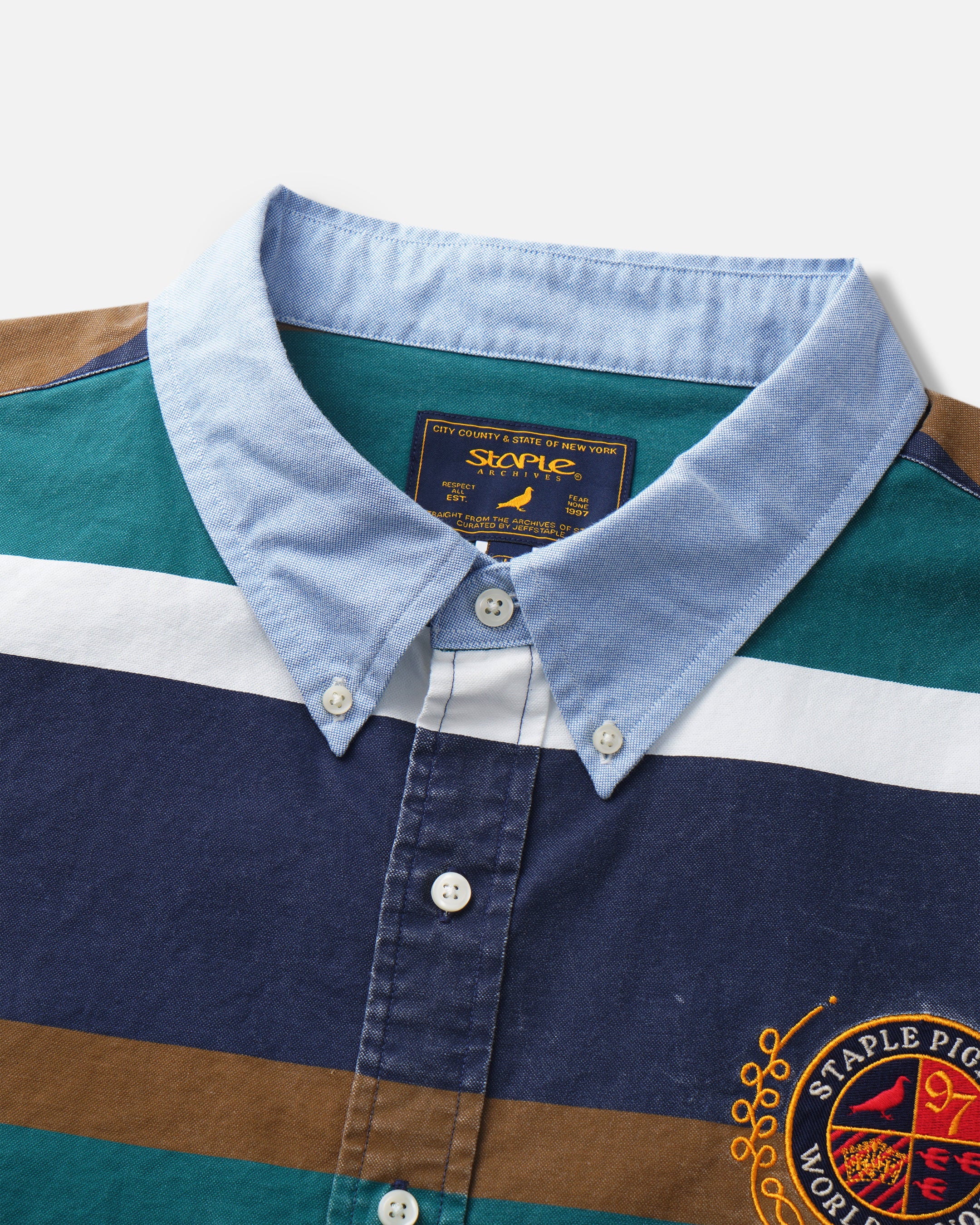 Emblem Woven Shirt - Woven Sht | Staple Pigeon