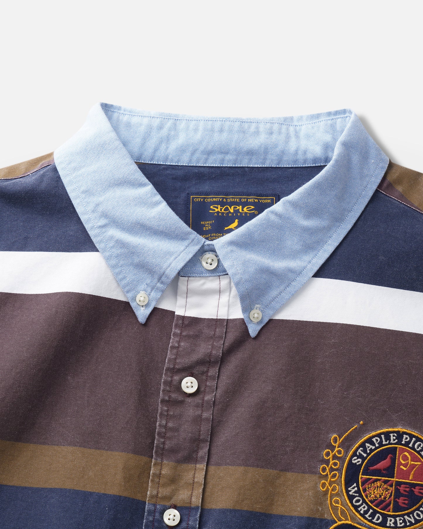 Emblem Woven Shirt - Woven Sht | Staple Pigeon