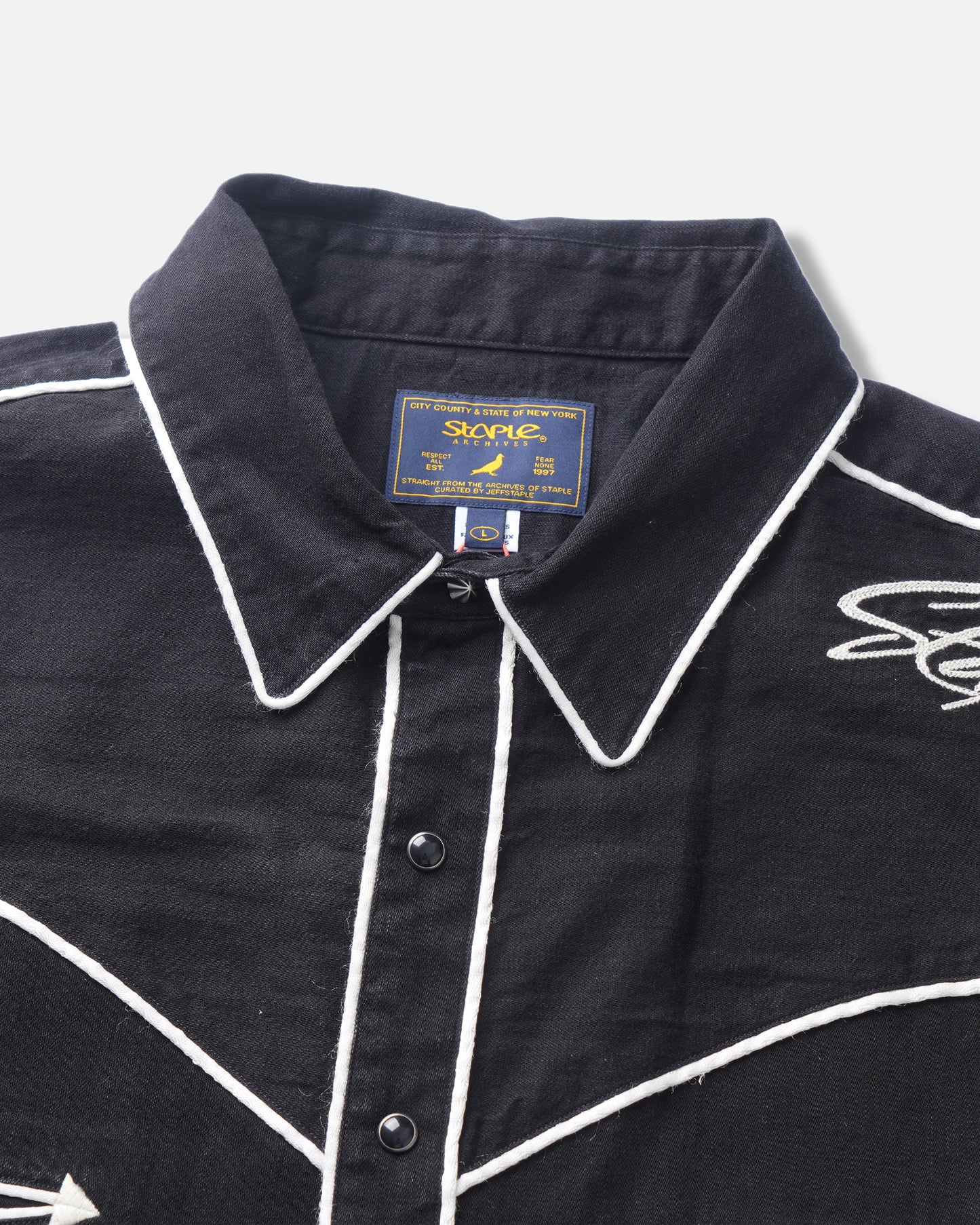 Script Western Shirt - Woven Sht | Staple Pigeon