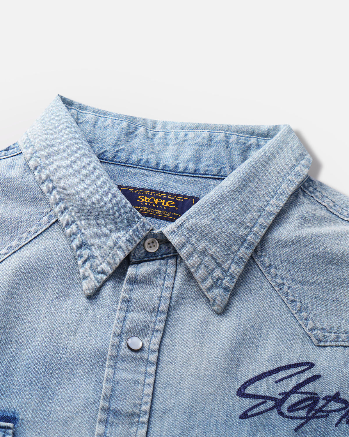 Moonrise Chambray Shirt - Woven Sht | Staple Pigeon