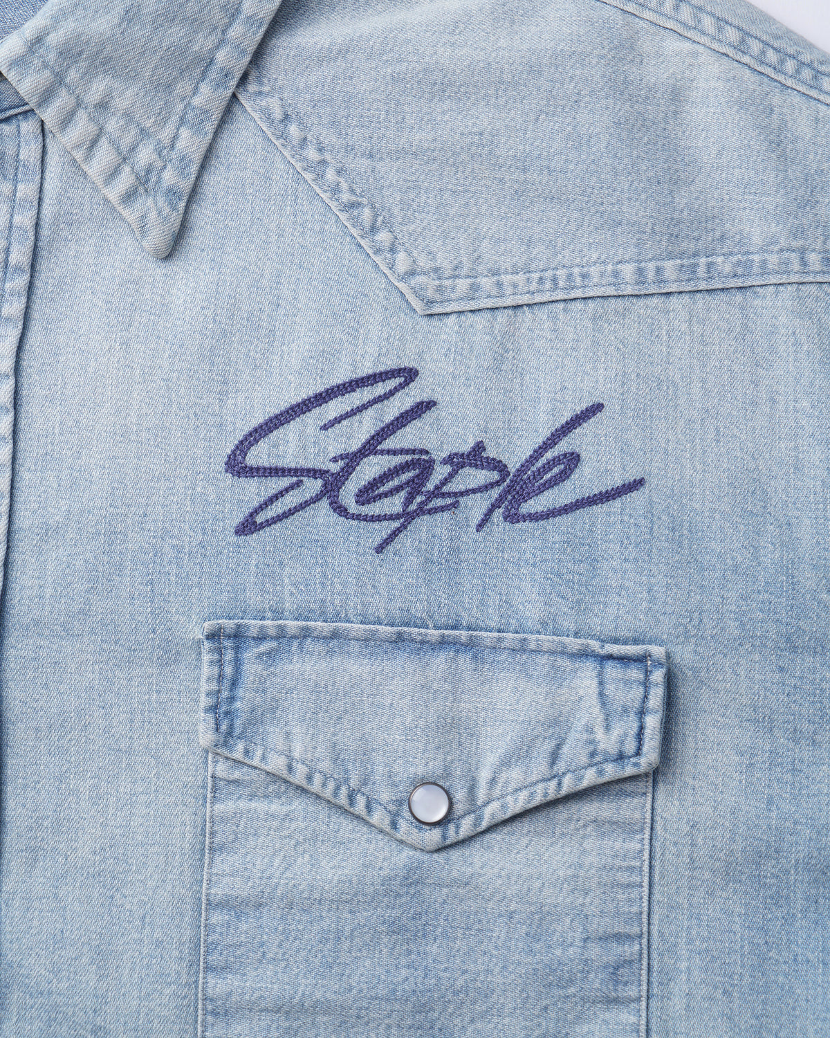 Moonrise Chambray Shirt - Woven Sht | Staple Pigeon