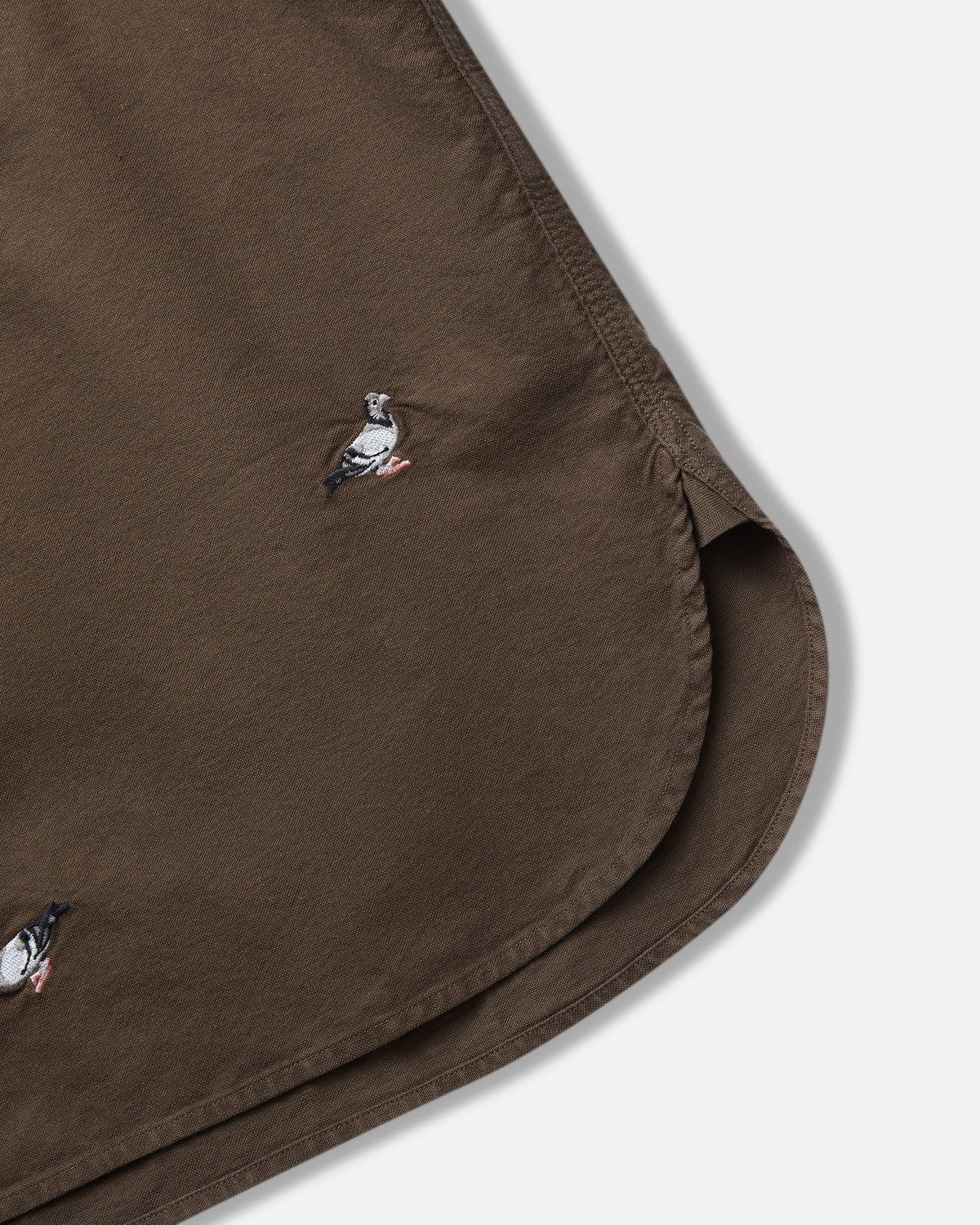 All Over Embroidered Pigeon Shirt - Woven Sht | Staple Pigeon