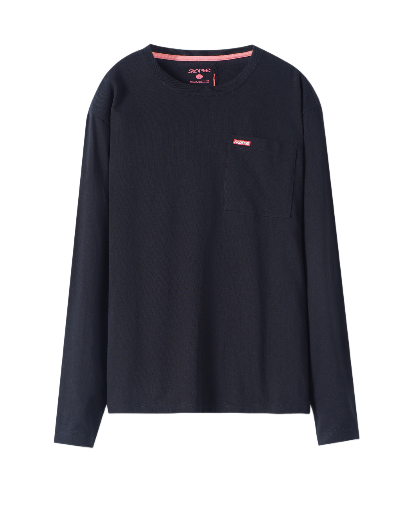 L/S Bar Logo Pkt Tee - Tee | Staple Pigeon