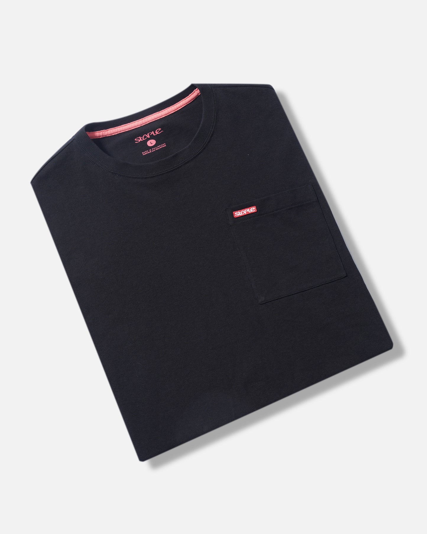 L/S Bar Logo Pkt Tee - Tee | Staple Pigeon