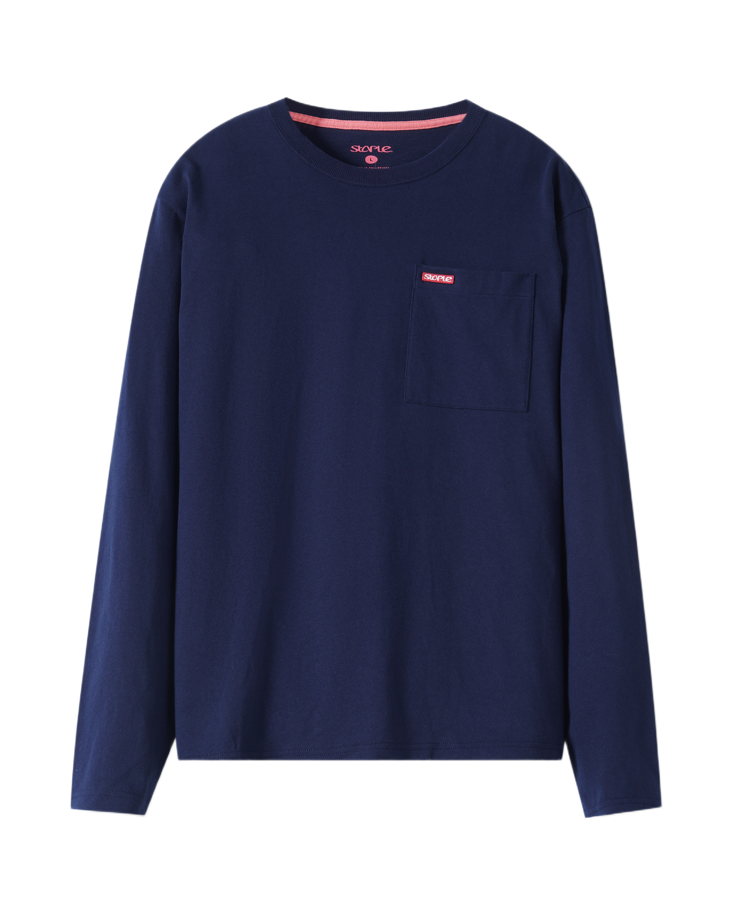 L/S Bar Logo Pkt Tee - Tee | Staple Pigeon