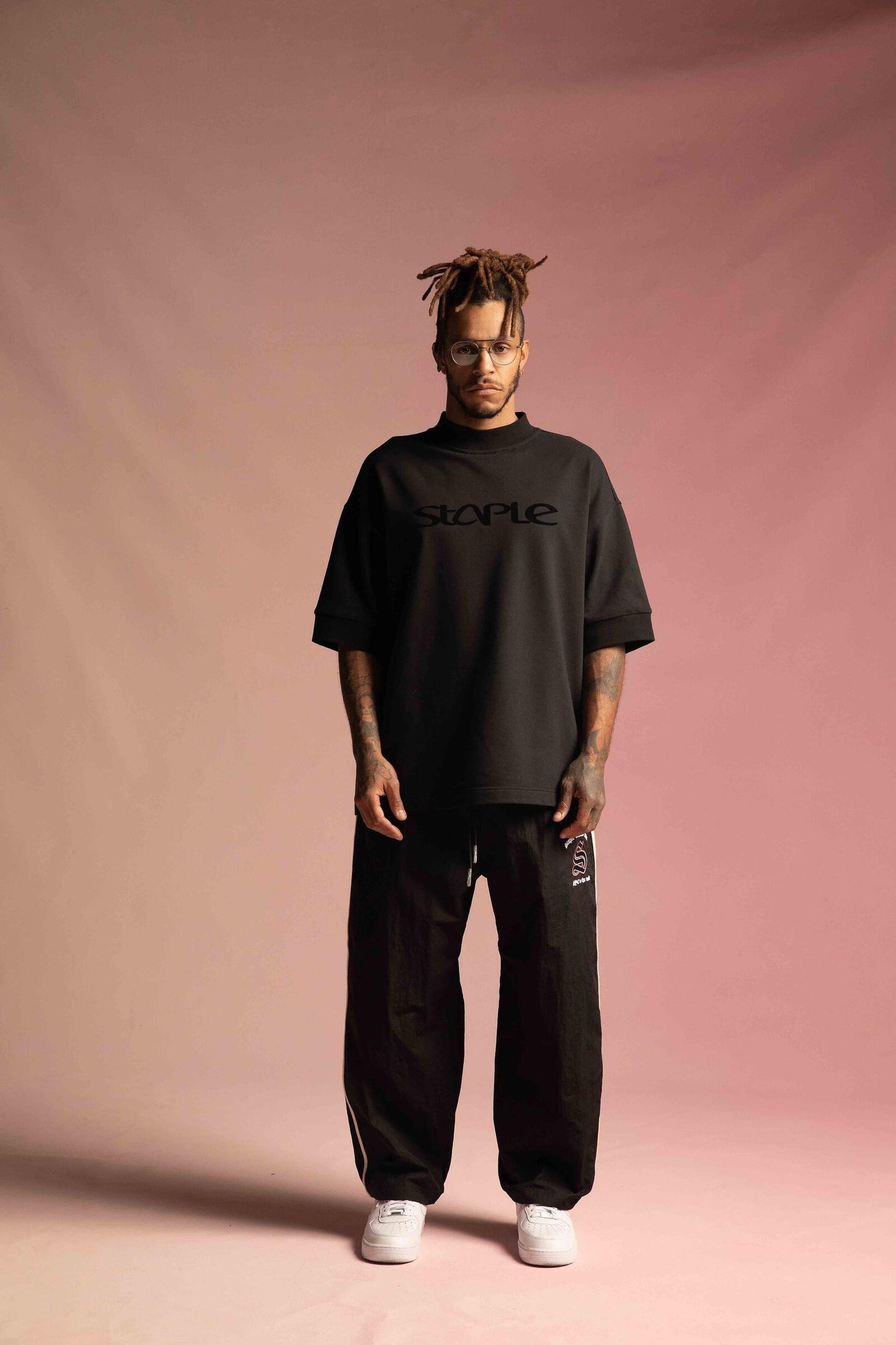 Pike Mockneck Tee - Knit Sht | Staple Pigeon