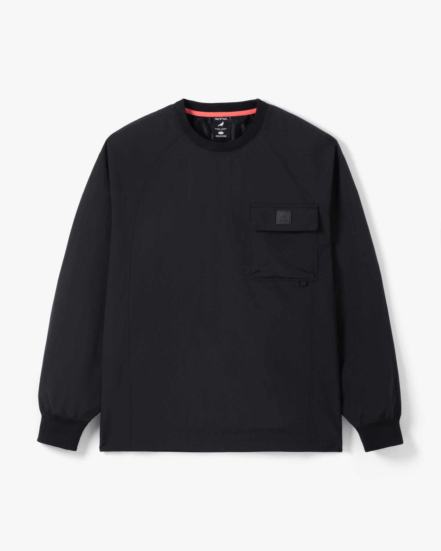 Beekman Nylon L/S Shirt - LS Tee | Staple Pigeon