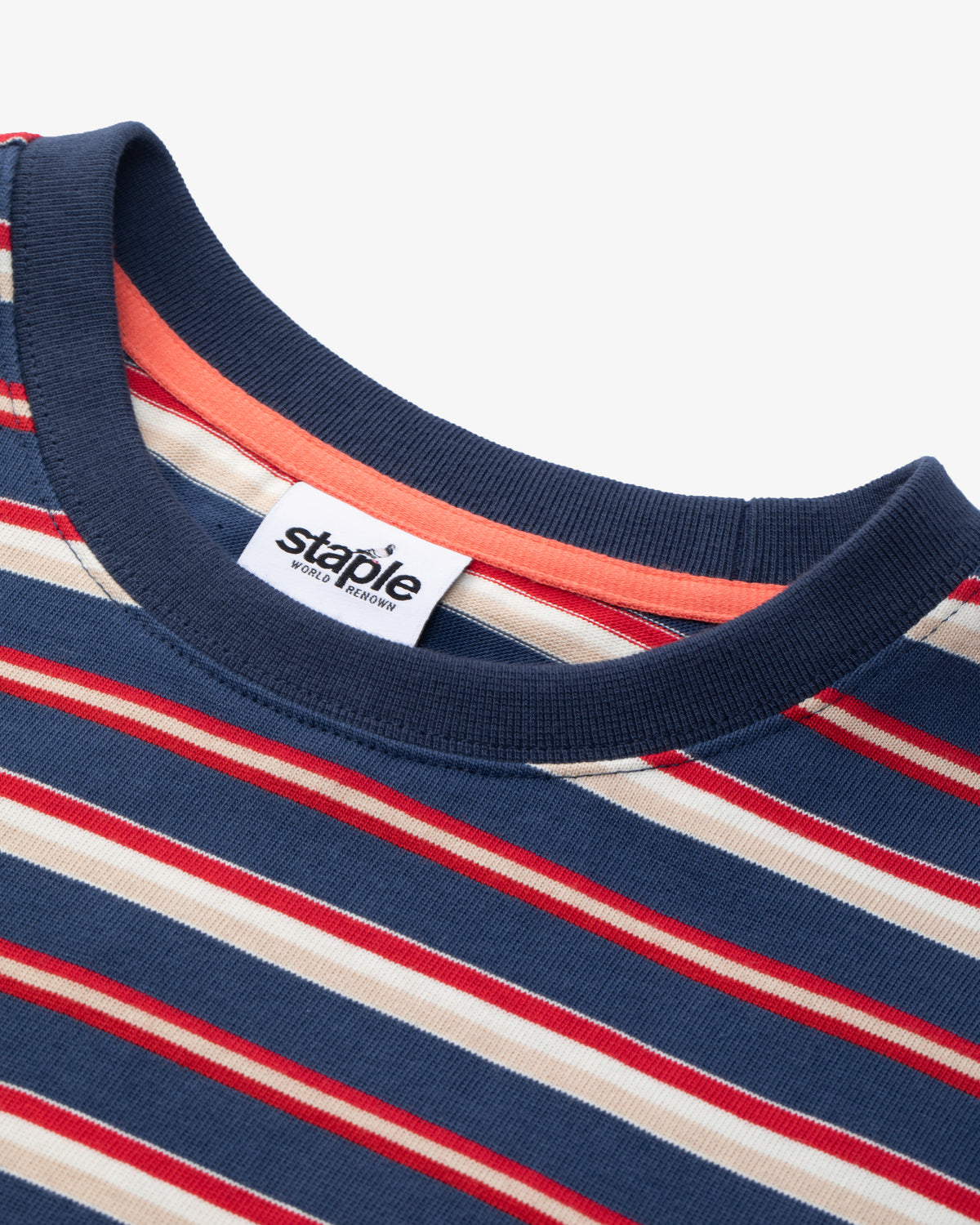 Carlyle Striped Tee - SS Tee | Staple Pigeon