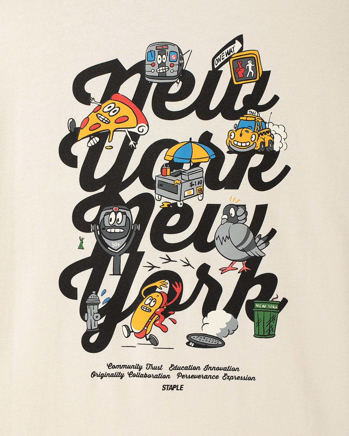 NY Icons Tee - SS Tee | Staple Pigeon