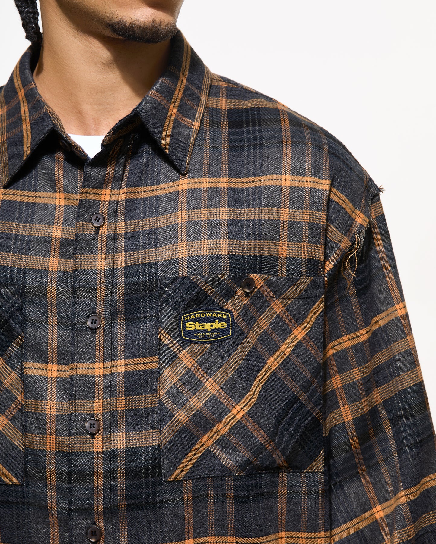 Carter Flannel - Woven Sht | Staple Pigeon