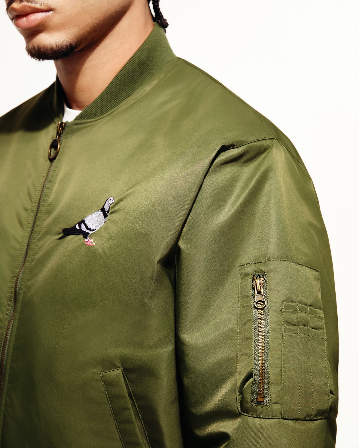 Pigeon Logo Bomber Jkt - Jacket | Staple Pigeon