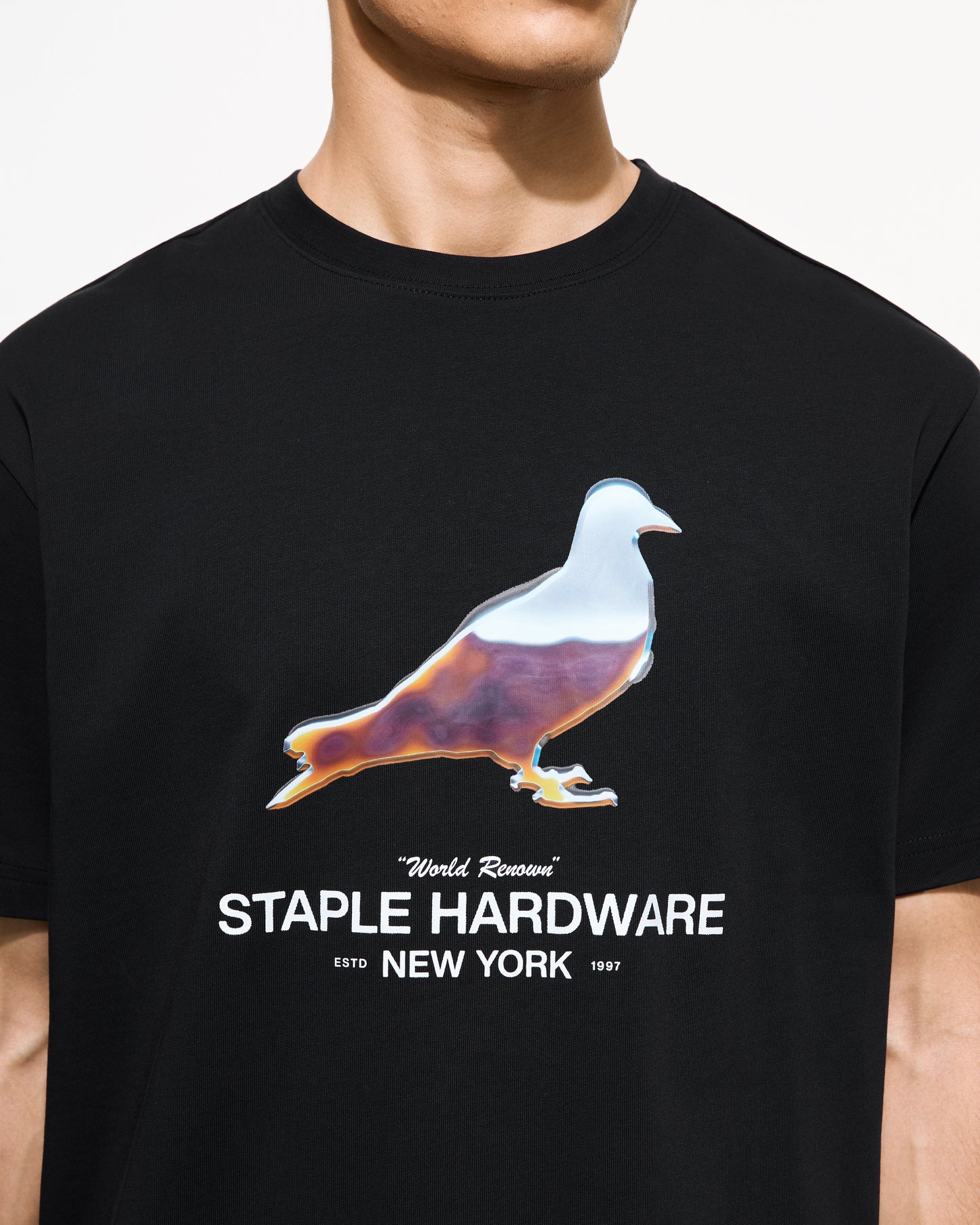 Chrome Pigeon Tee - SS Tee | Staple Pigeon
