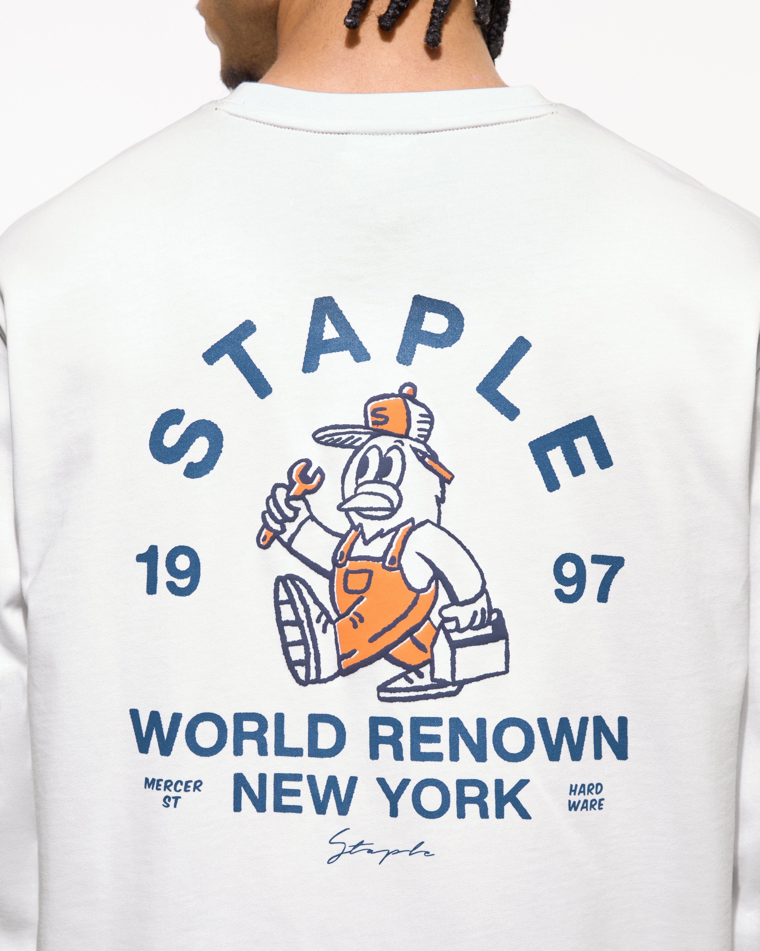 Mechanic L/S Tee - LS Tee | Staple Pigeon