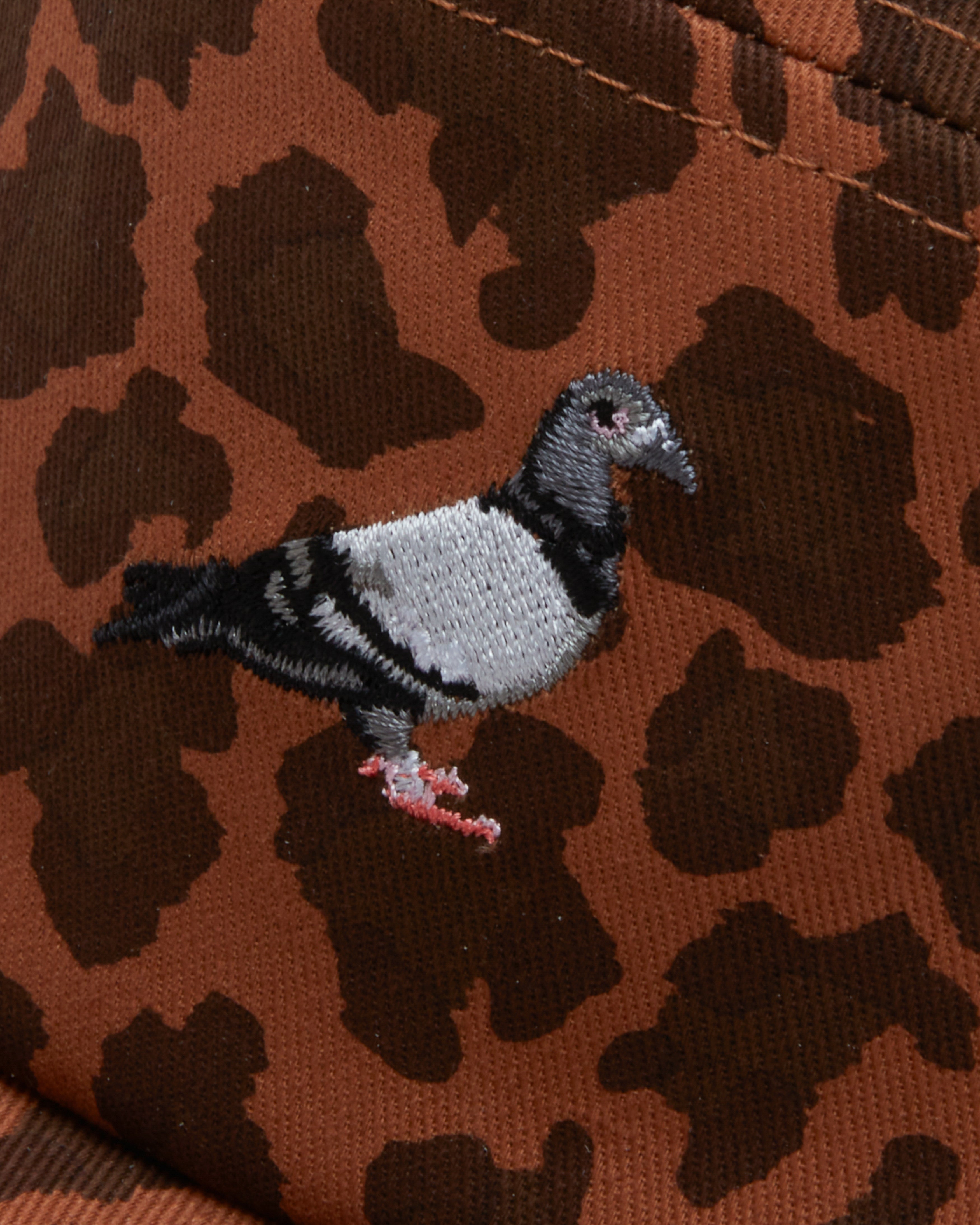 Pigeon Leopard 5 Panel Cap - Caps | Staple Pigeon