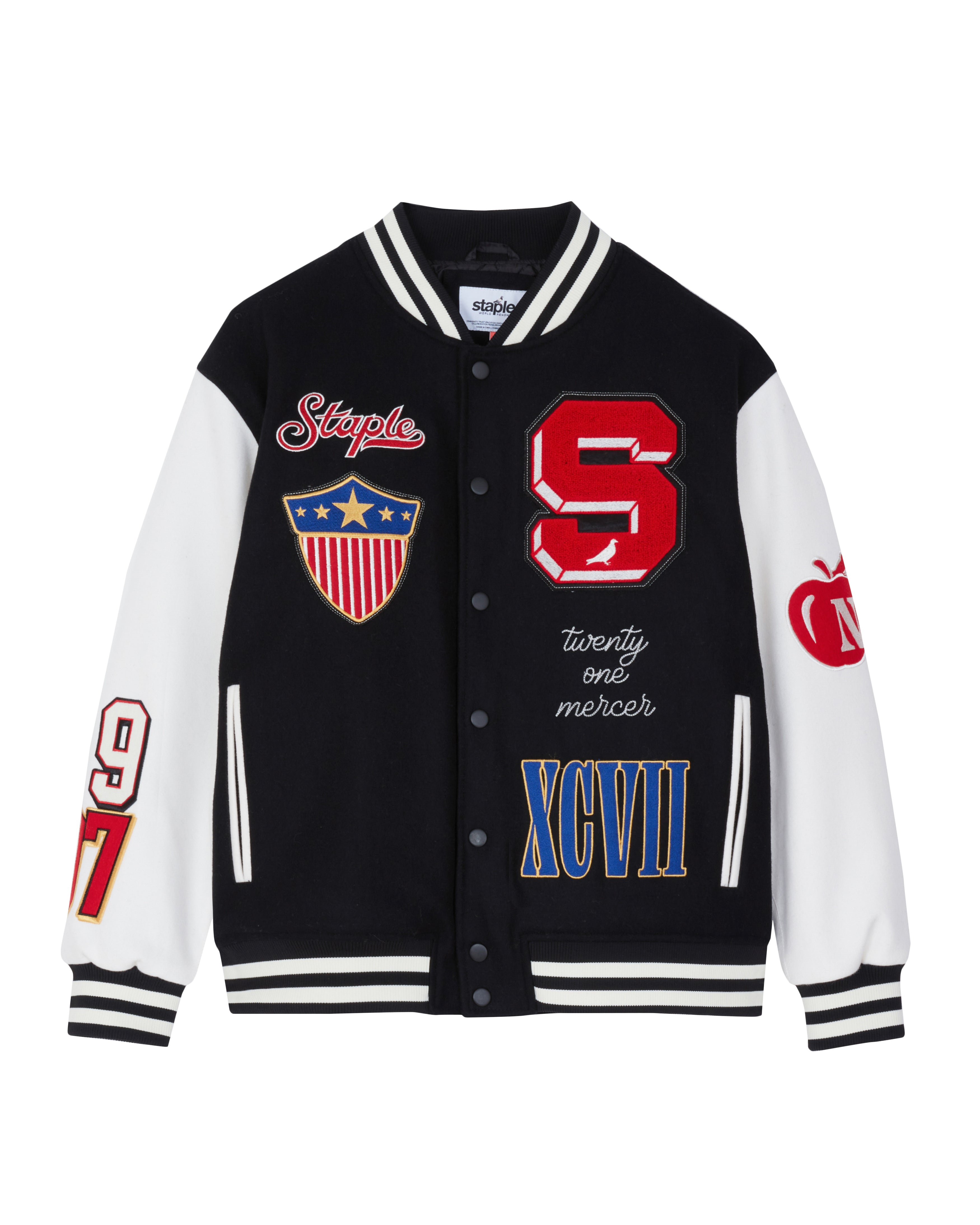 Flags Varsity Jacket - Jacket | Staple Pigeon