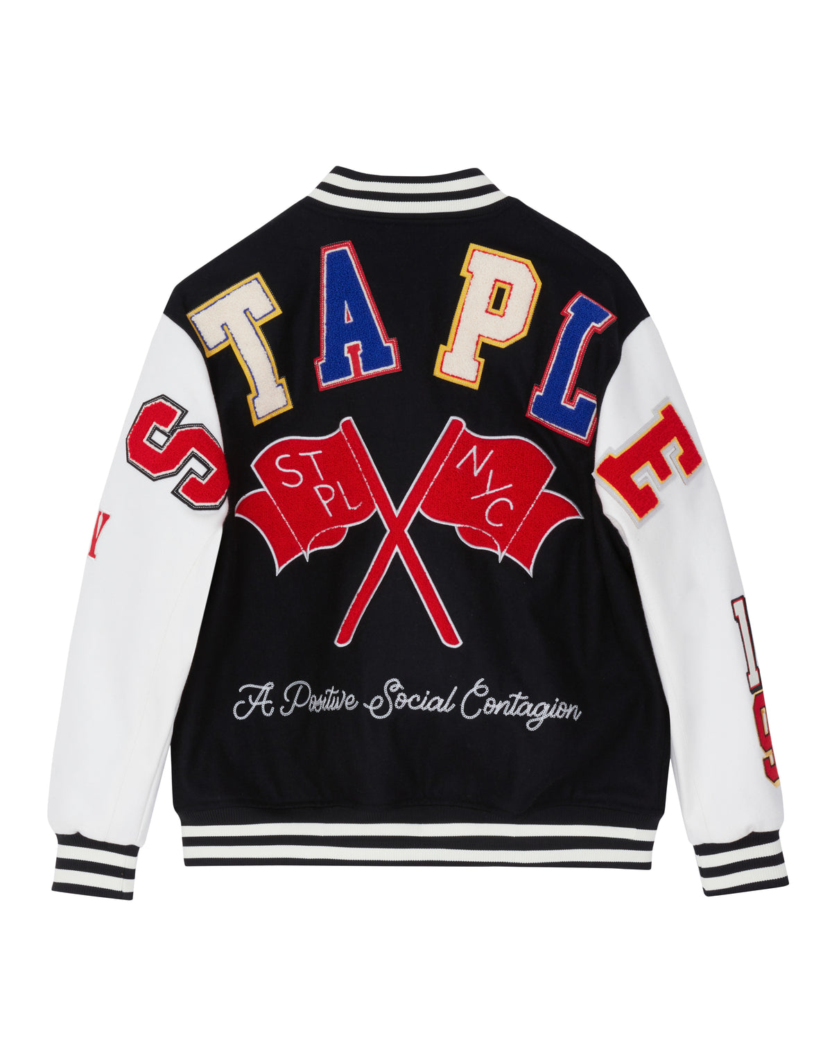 Flags Varsity Jacket - Jacket | Staple Pigeon