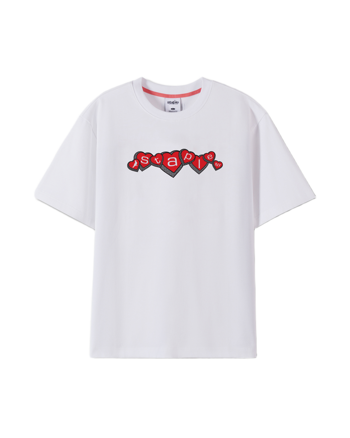 Hearts Tee - SS Tee | Staple Pigeon