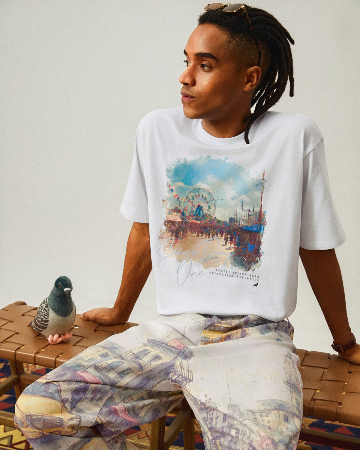 City Mural Pant - Woven Pant | Staple Pigeon