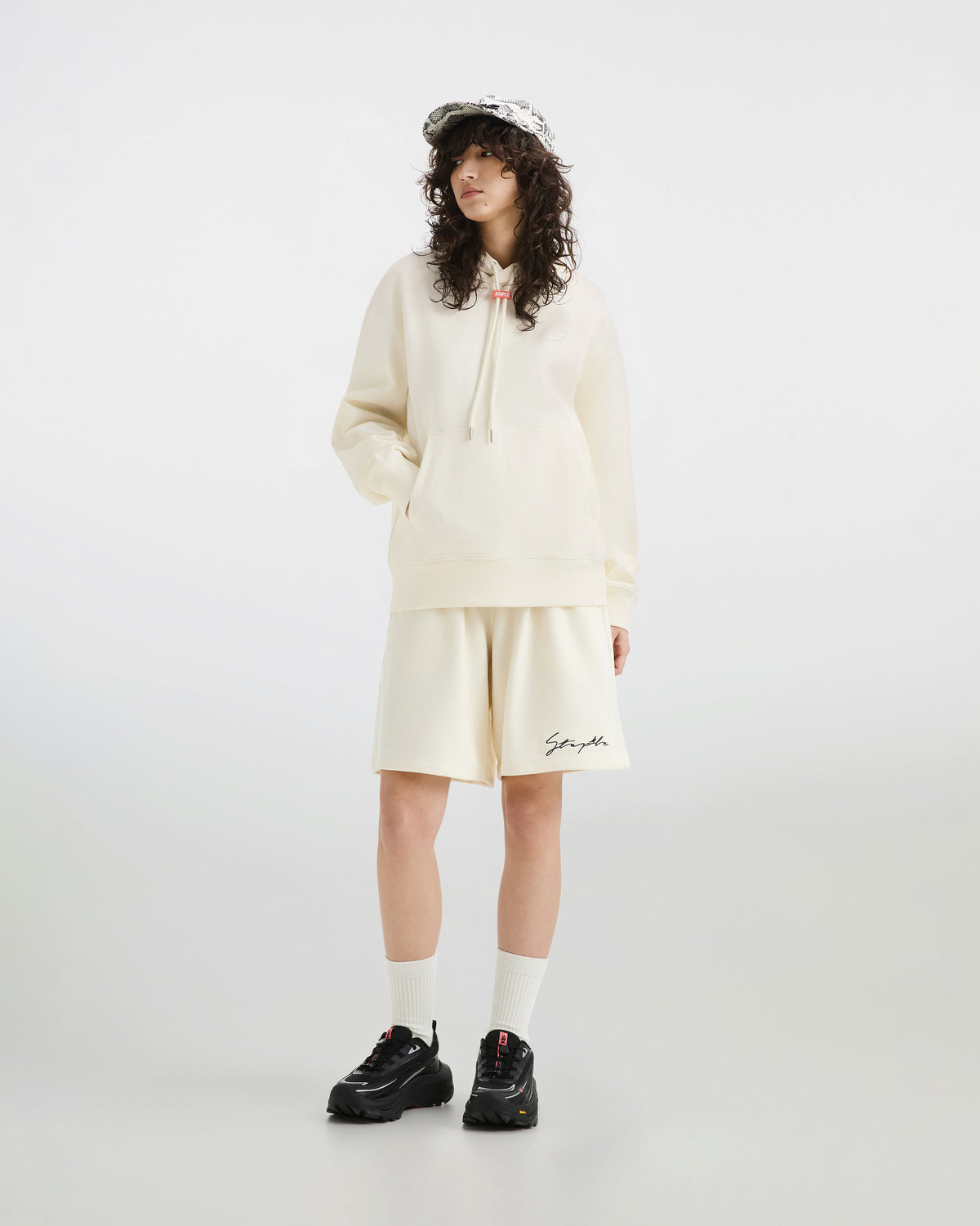 Script Sweatshort - Knit Short | Staple Pigeon