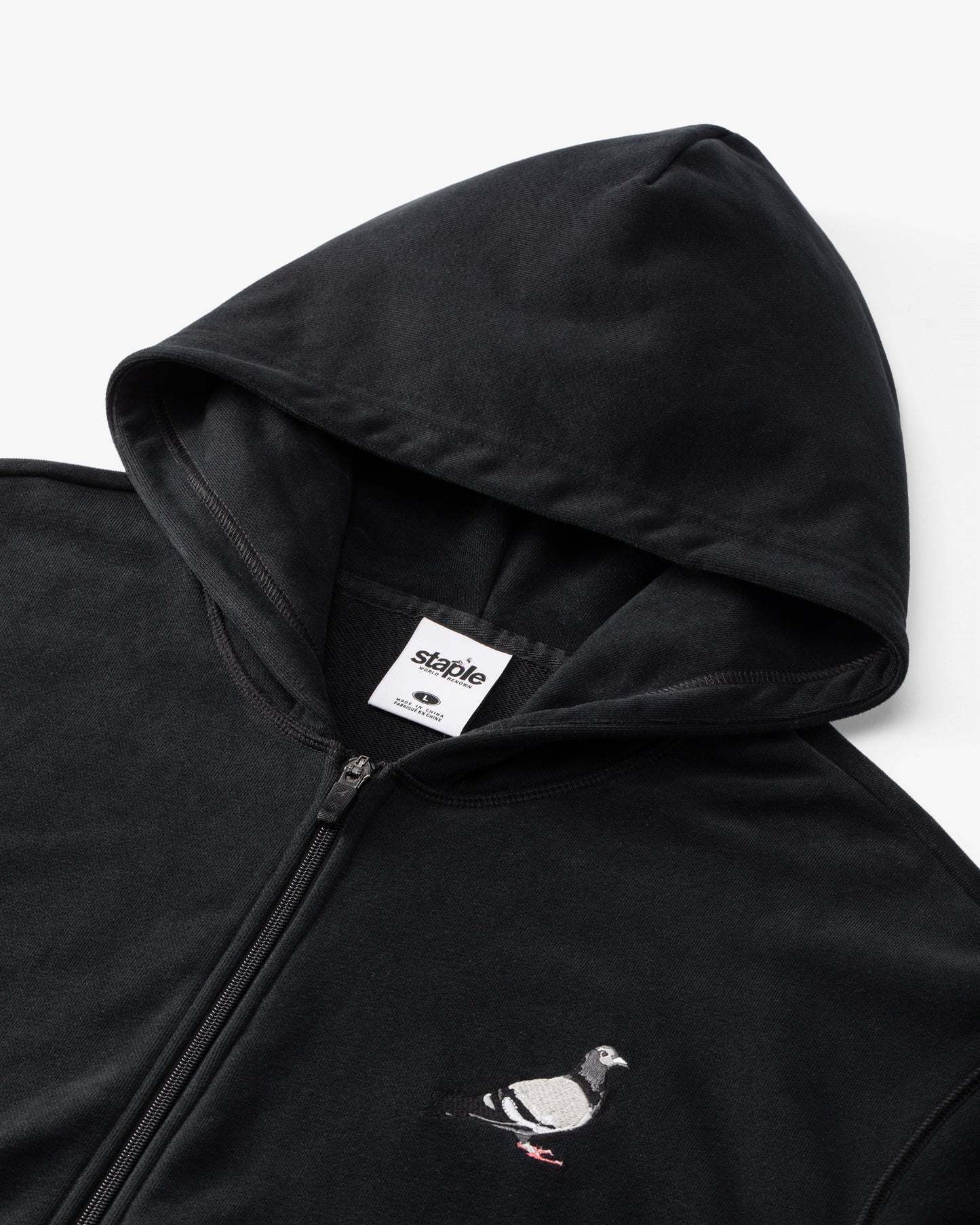 Pigeon Zip Up Hoodie - LS Hoodie | Staple Pigeon