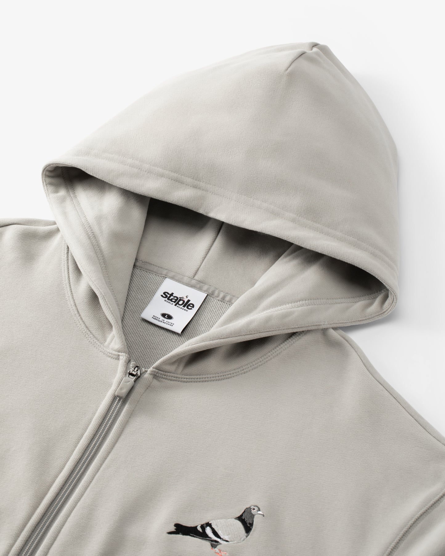 Pigeon Zip Up Hoodie - LS Hoodie | Staple Pigeon