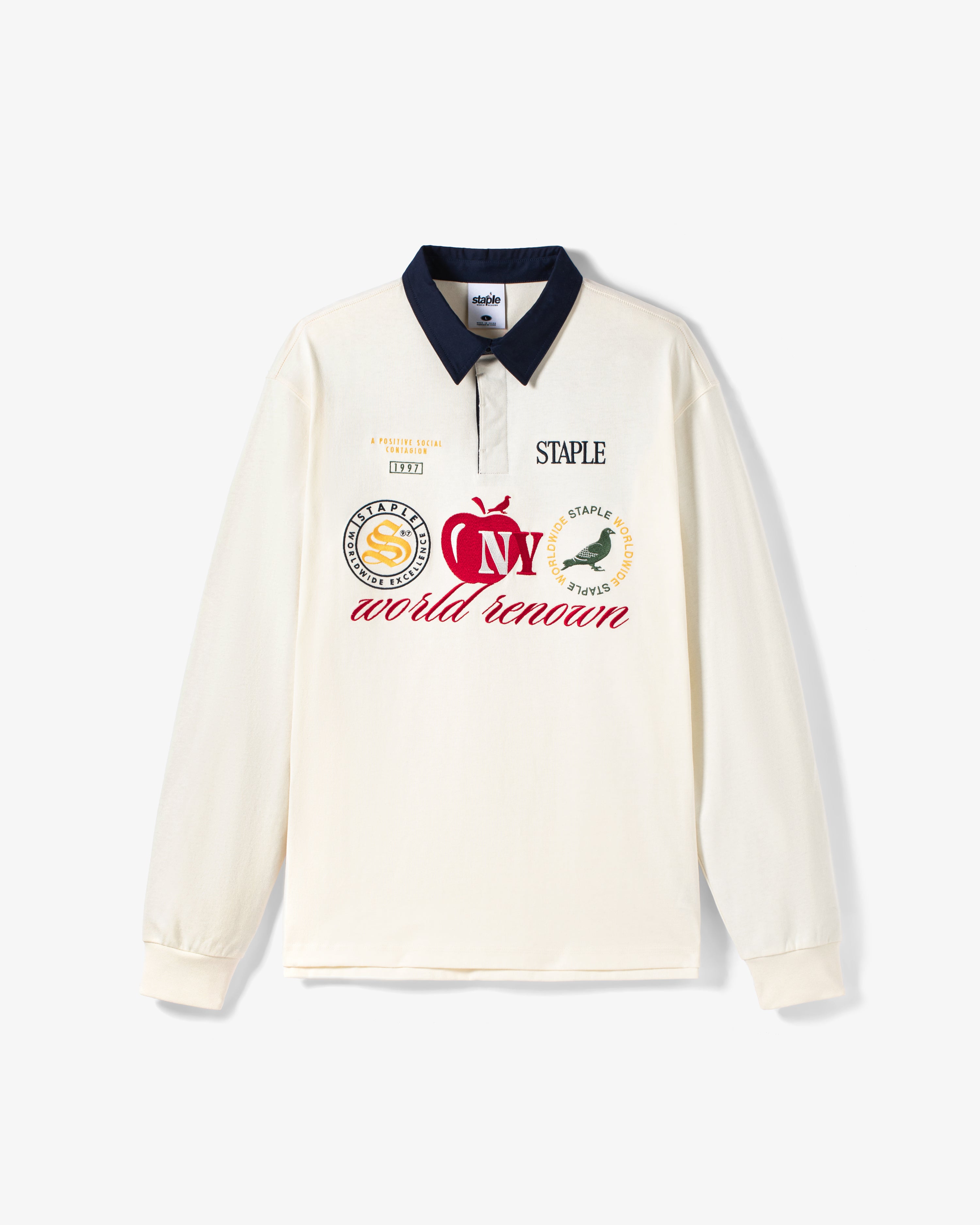 Apple Rugby - LS Tee | Staple Pigeon