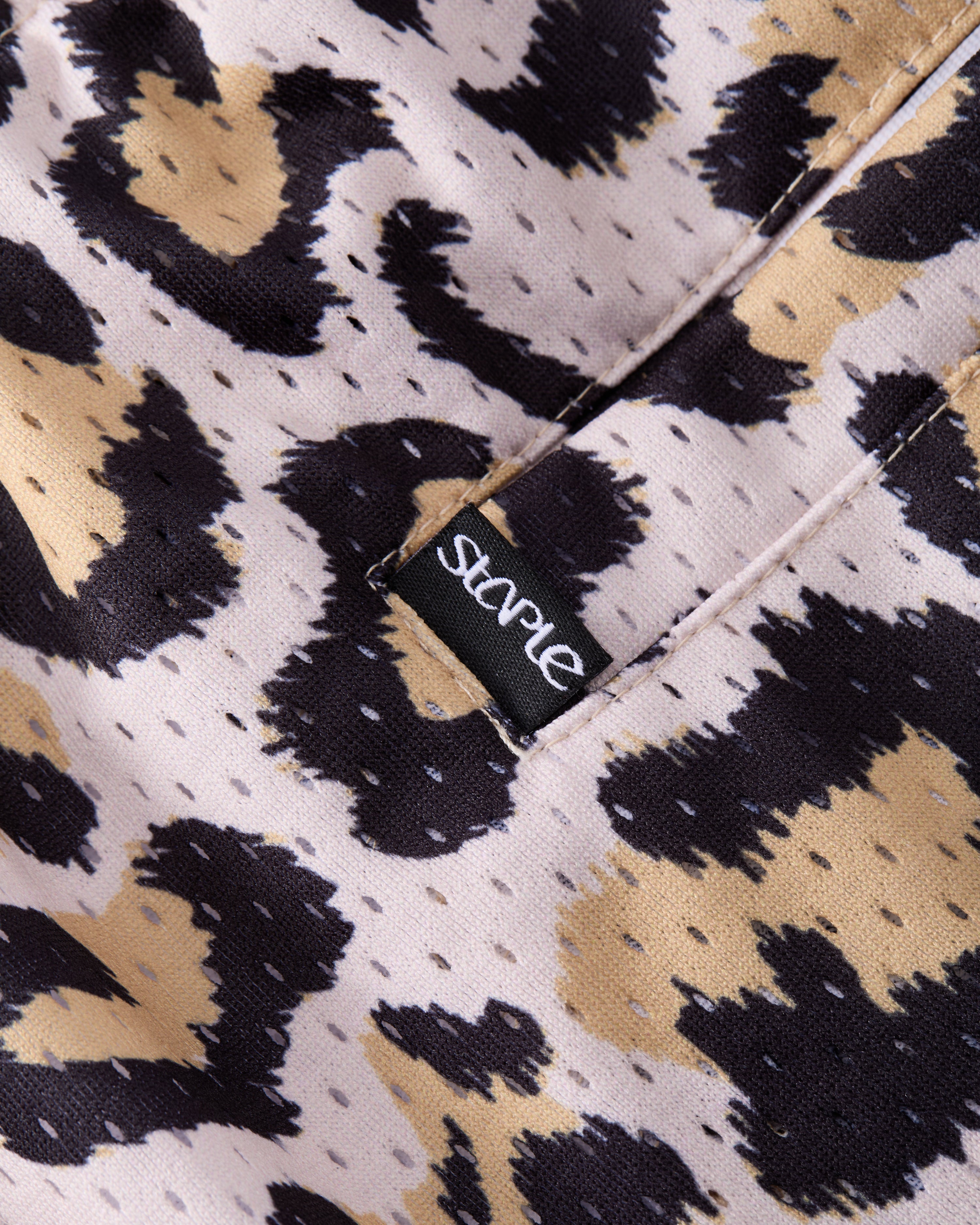 Cheetah Mesh Short - Knit Short | Staple Pigeon