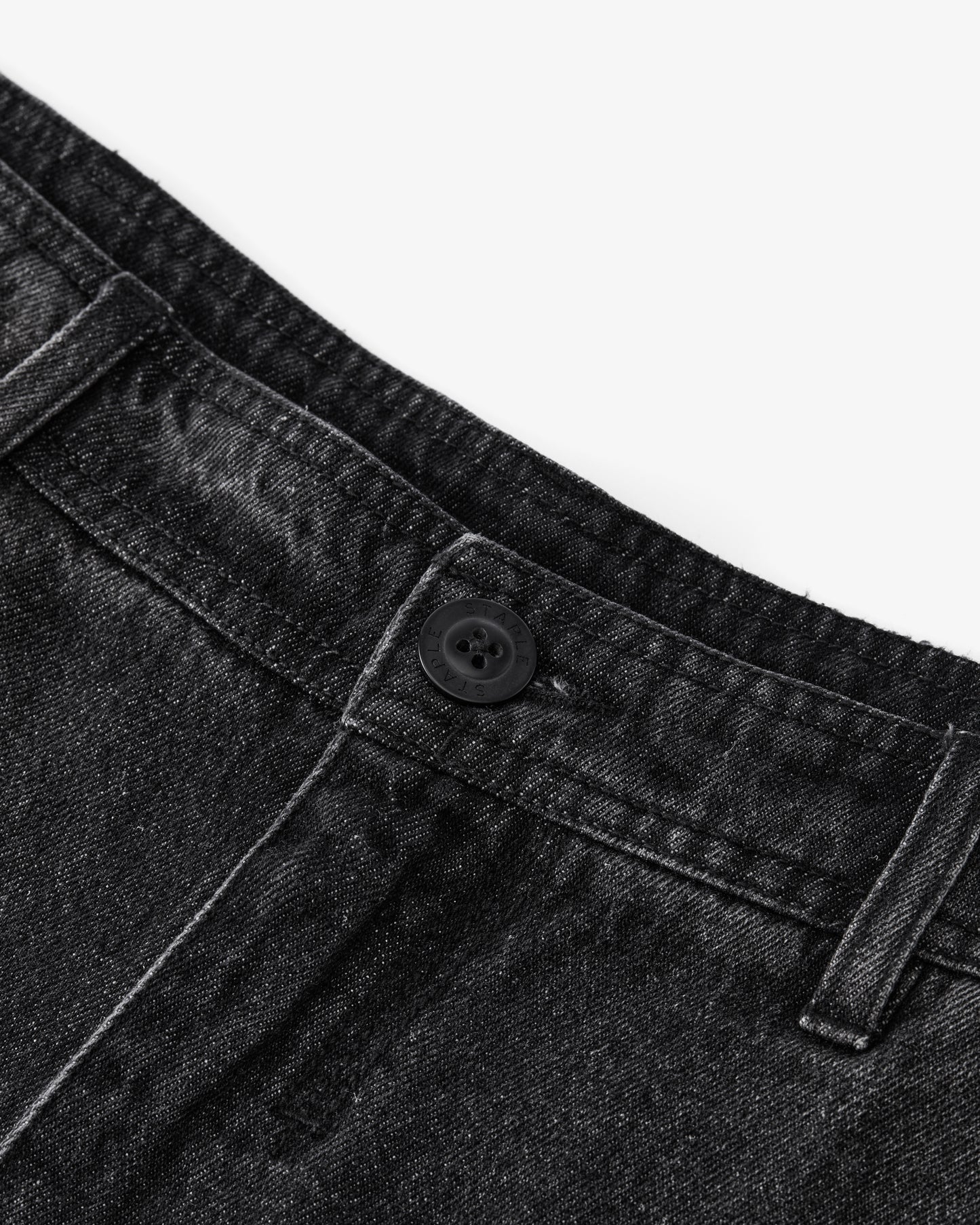 Denim Panel Short - Woven Short | Staple Pigeon