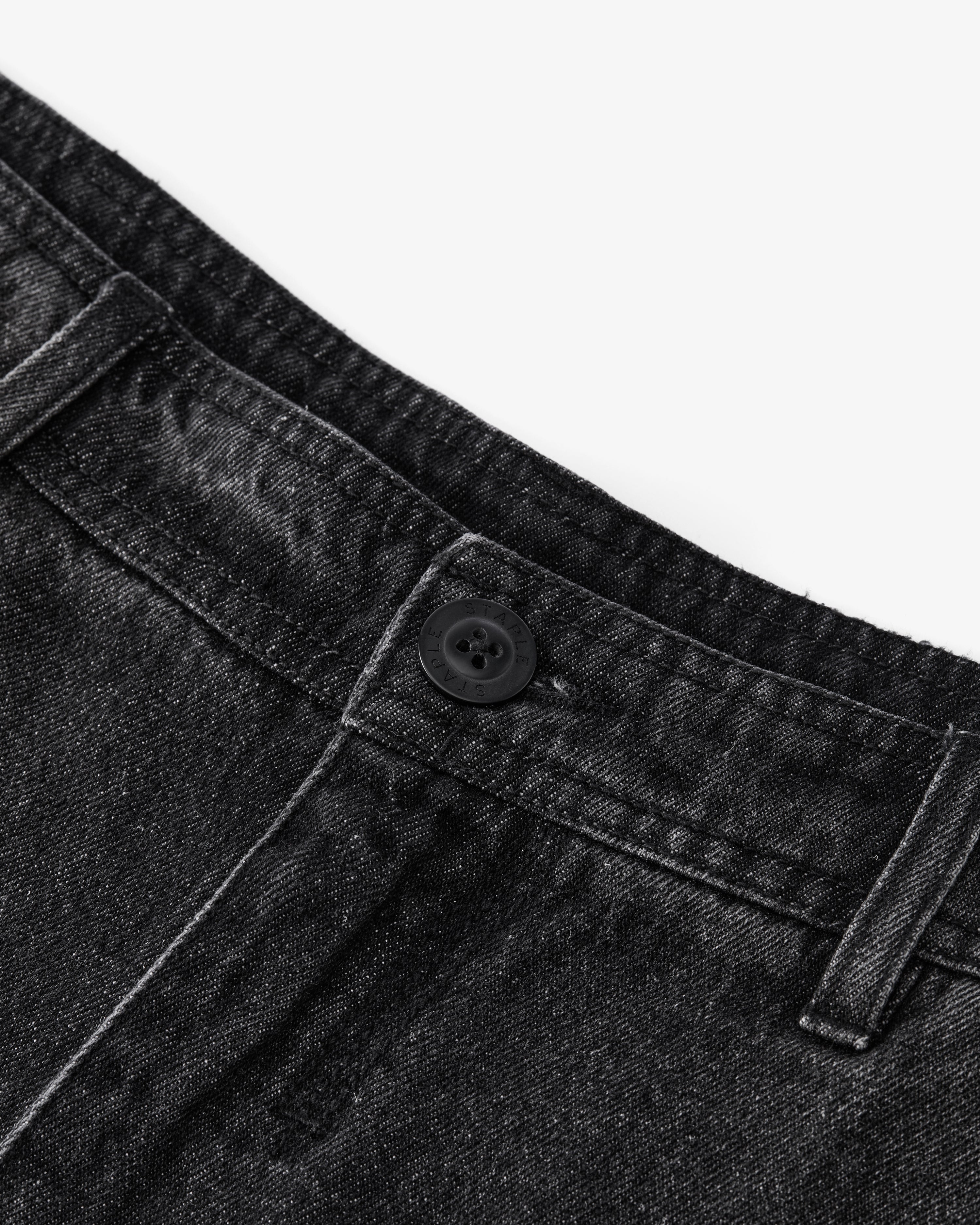 Denim Panel Short - Woven Short | Staple Pigeon