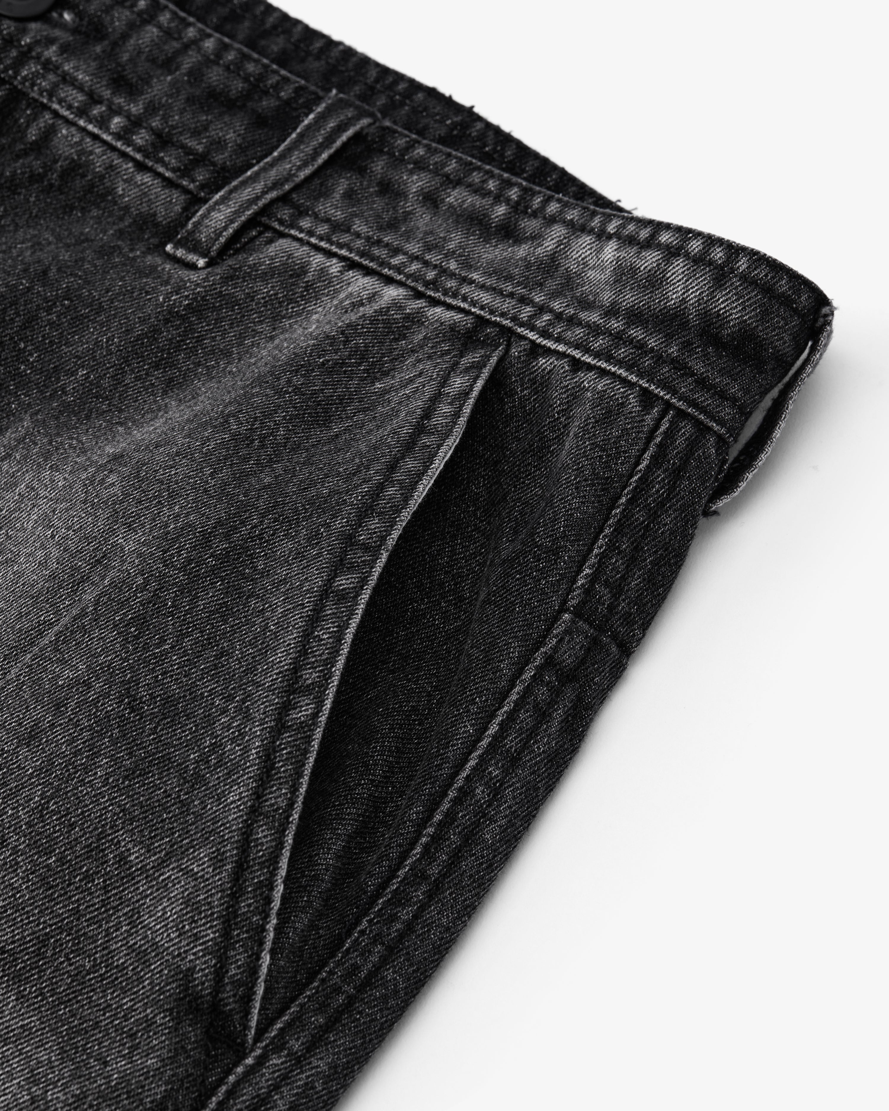 Denim Panel Short - Woven Short | Staple Pigeon