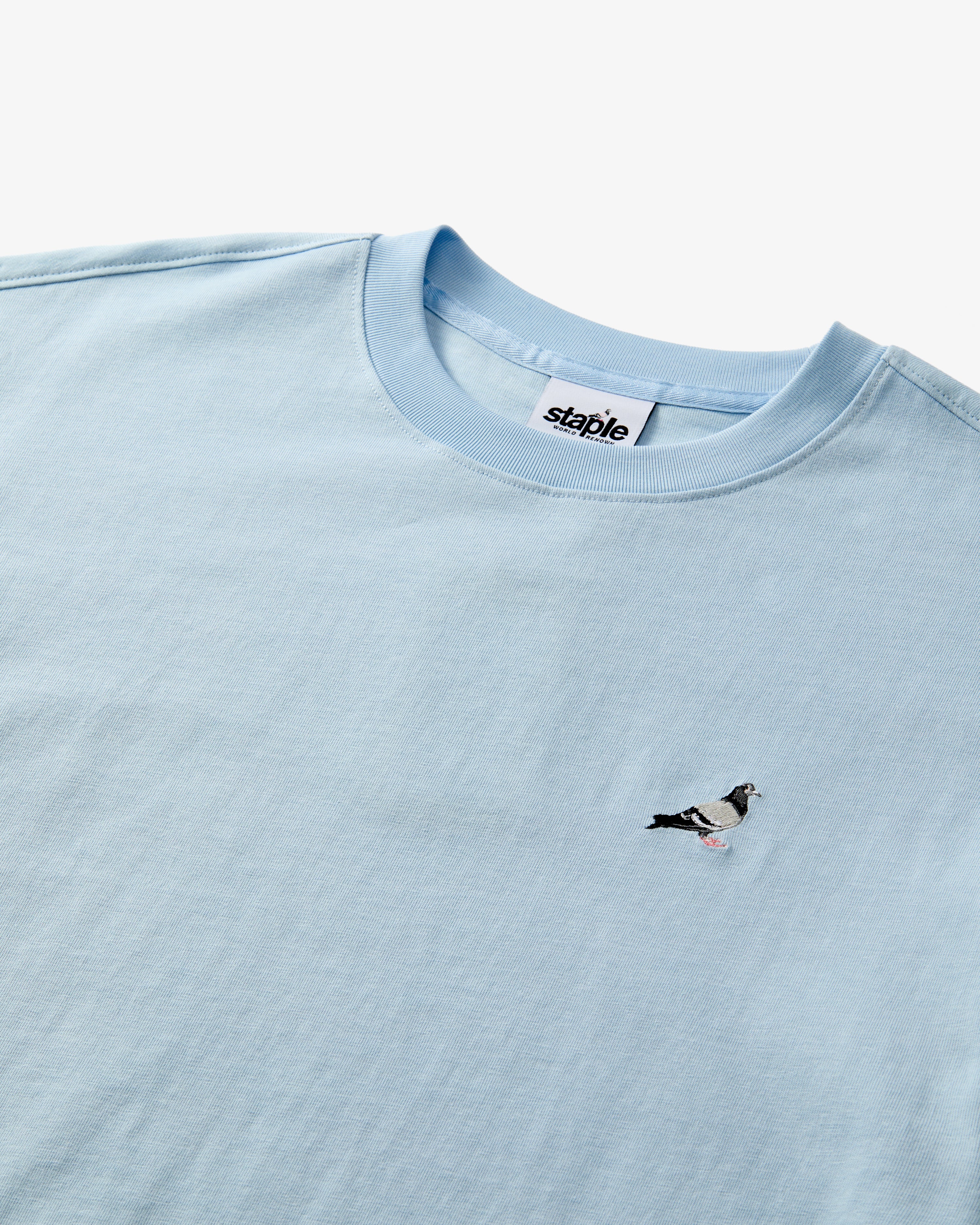 Emb Pigeon Tee - SS Tee | Staple Pigeon