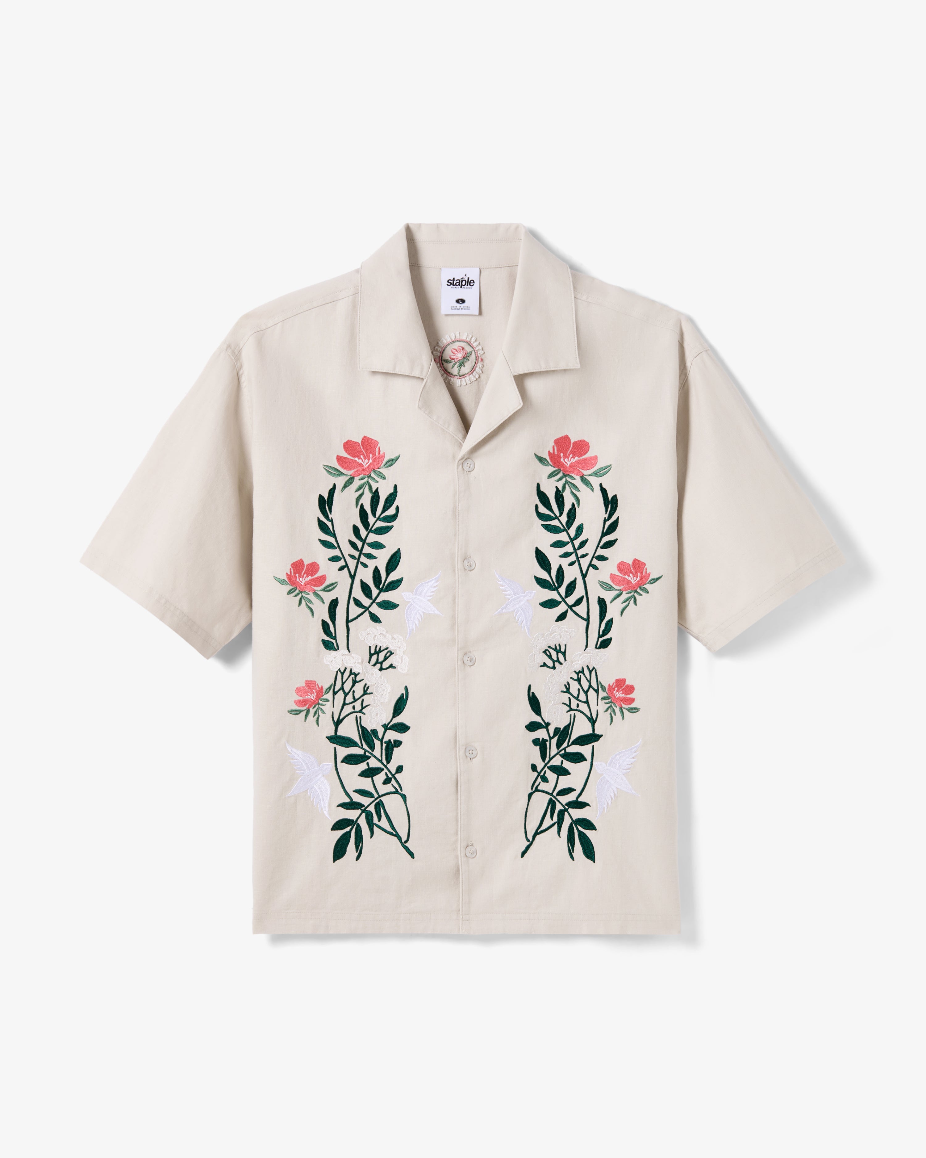 Flora Woven Shirt - LS Woven | Staple Pigeon