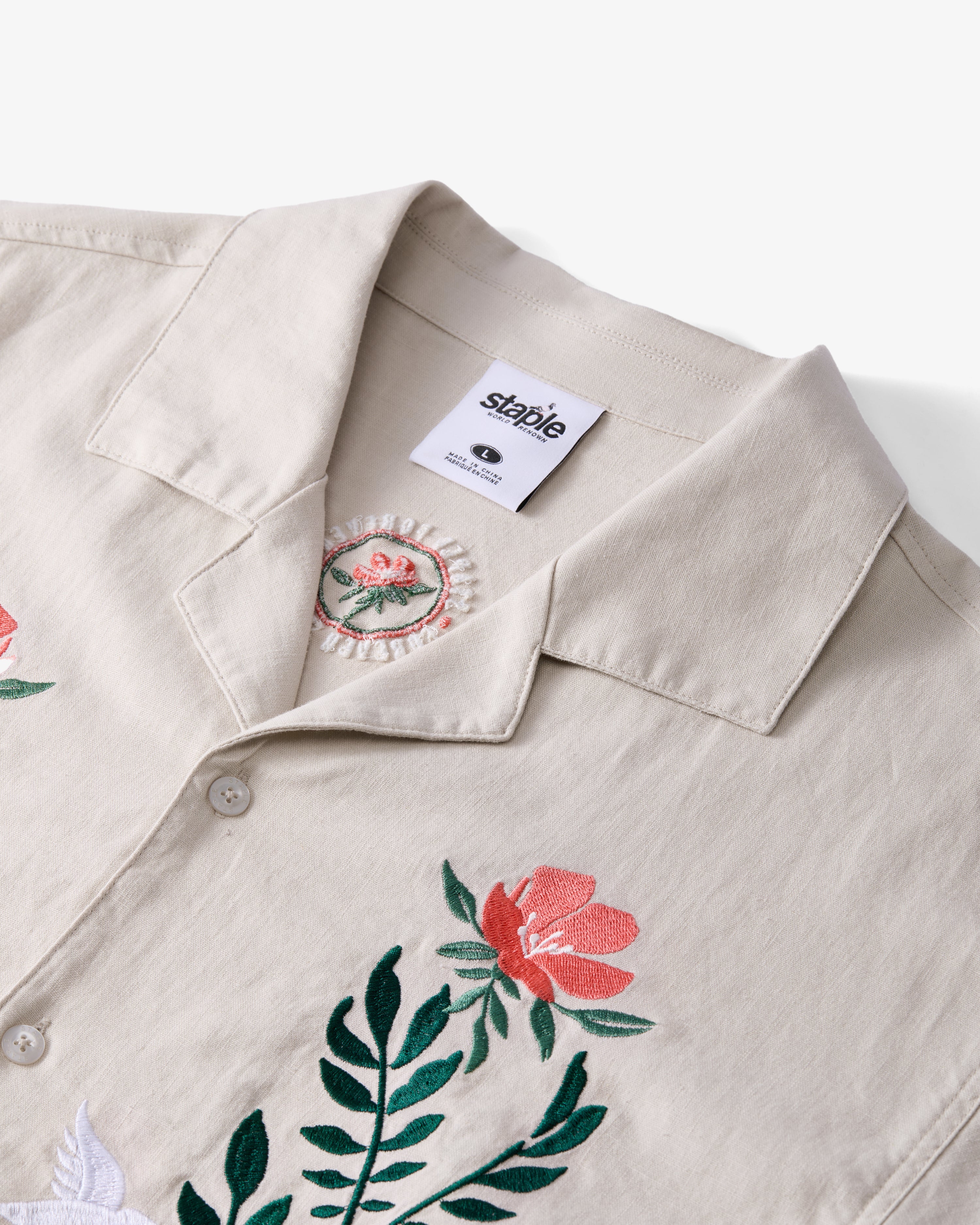 Flora Woven Shirt - LS Woven | Staple Pigeon