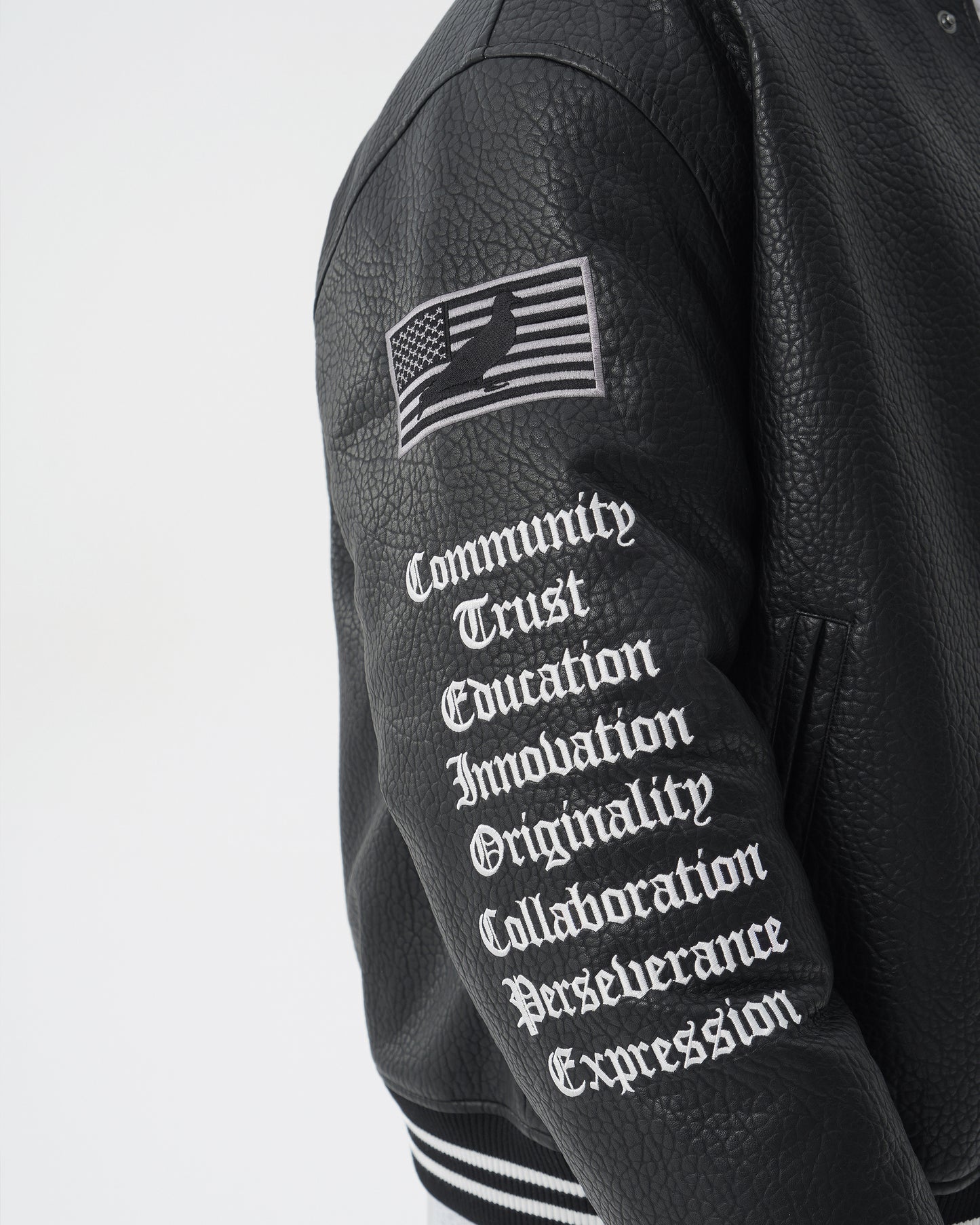 Rockefeller Varsity Jacket - Jacket | Staple Pigeon