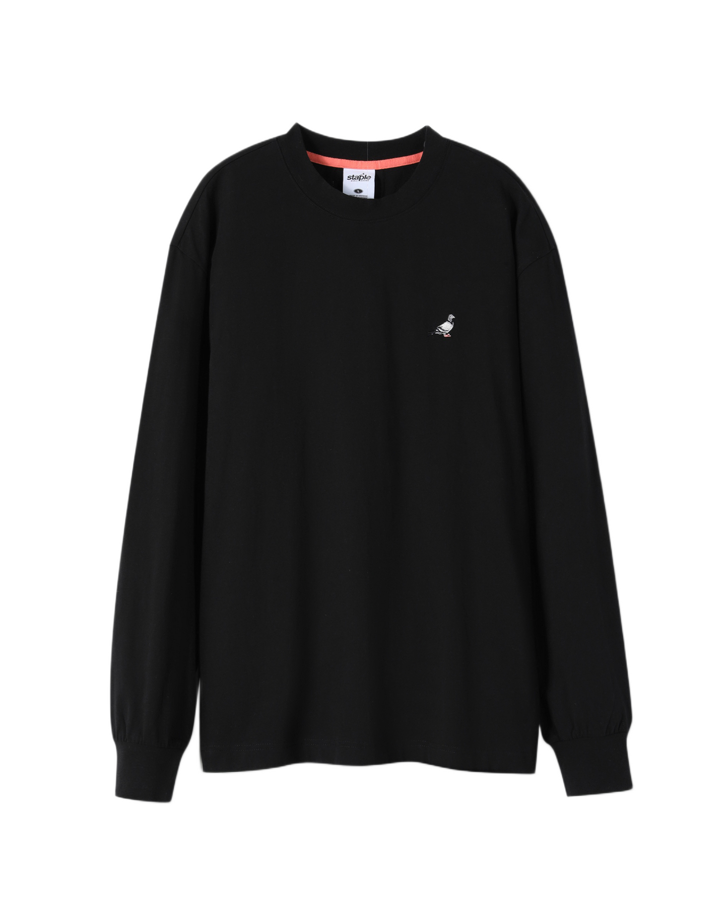 L/S Emb Pigeon Tee