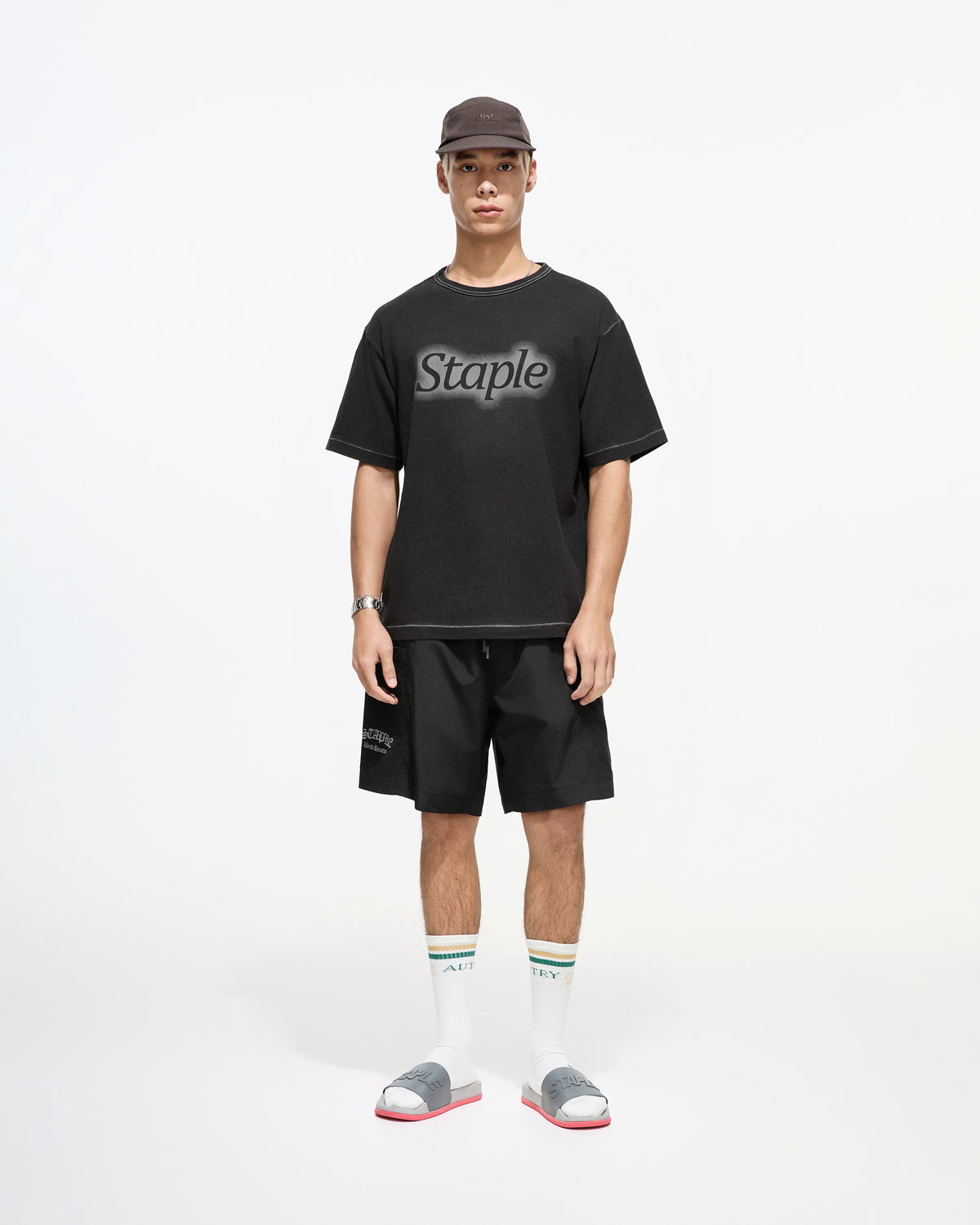 Washed Logo Tee - SS Tee | Staple Pigeon